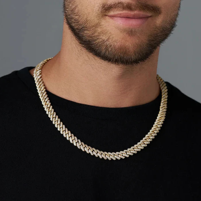 Iced Cuban Chain 10mm - Gold