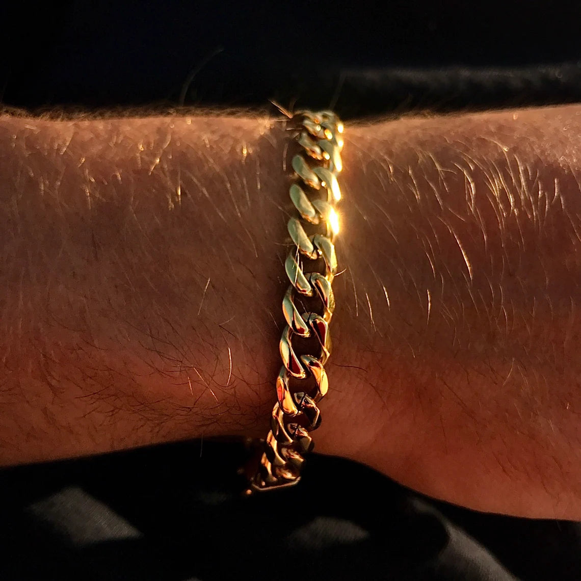 Cuban Bracelet 11mm - Gold