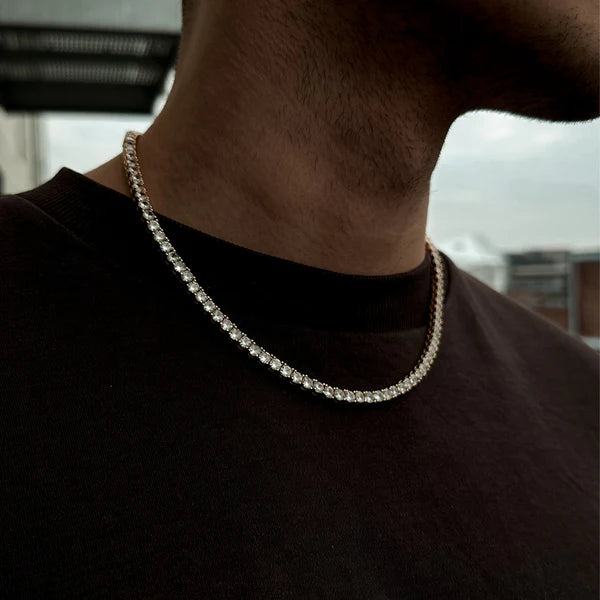 Tennis Chain 4mm - Gold