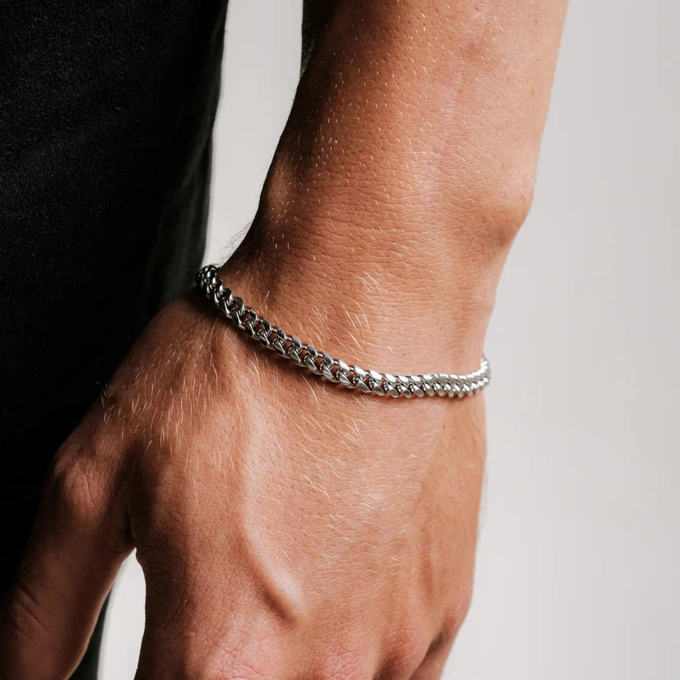 Cuban Bracelet 5mm - Silver
