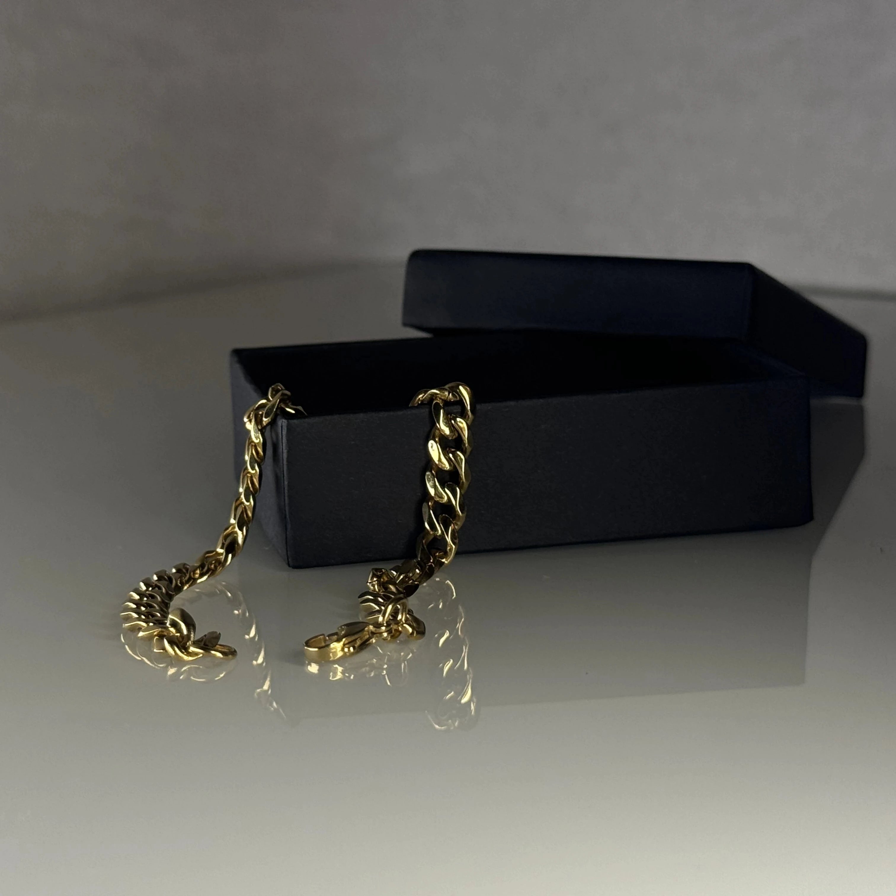 Cubana Ketting 7mm - Goud