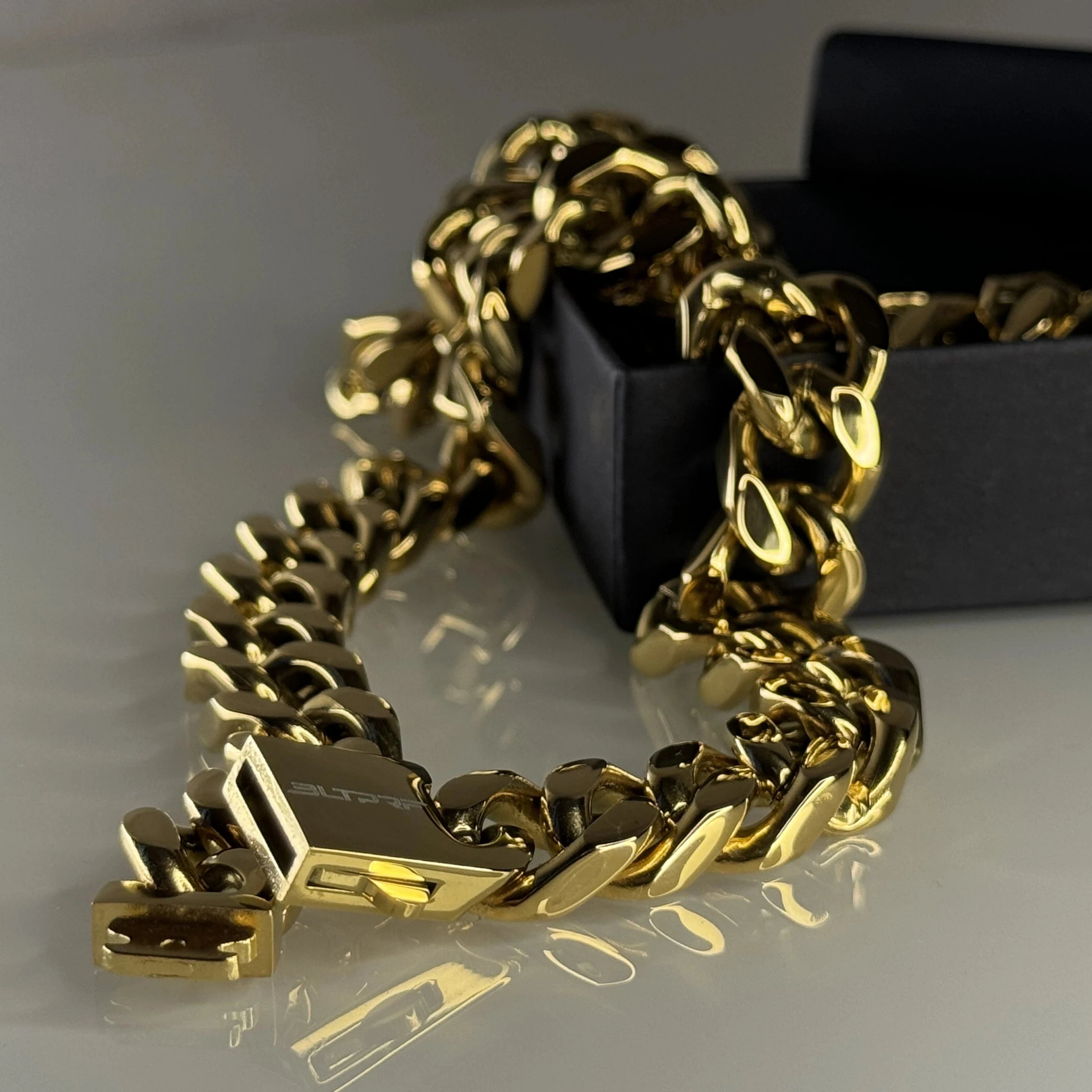 Heavy Cuban Ketting - Goud