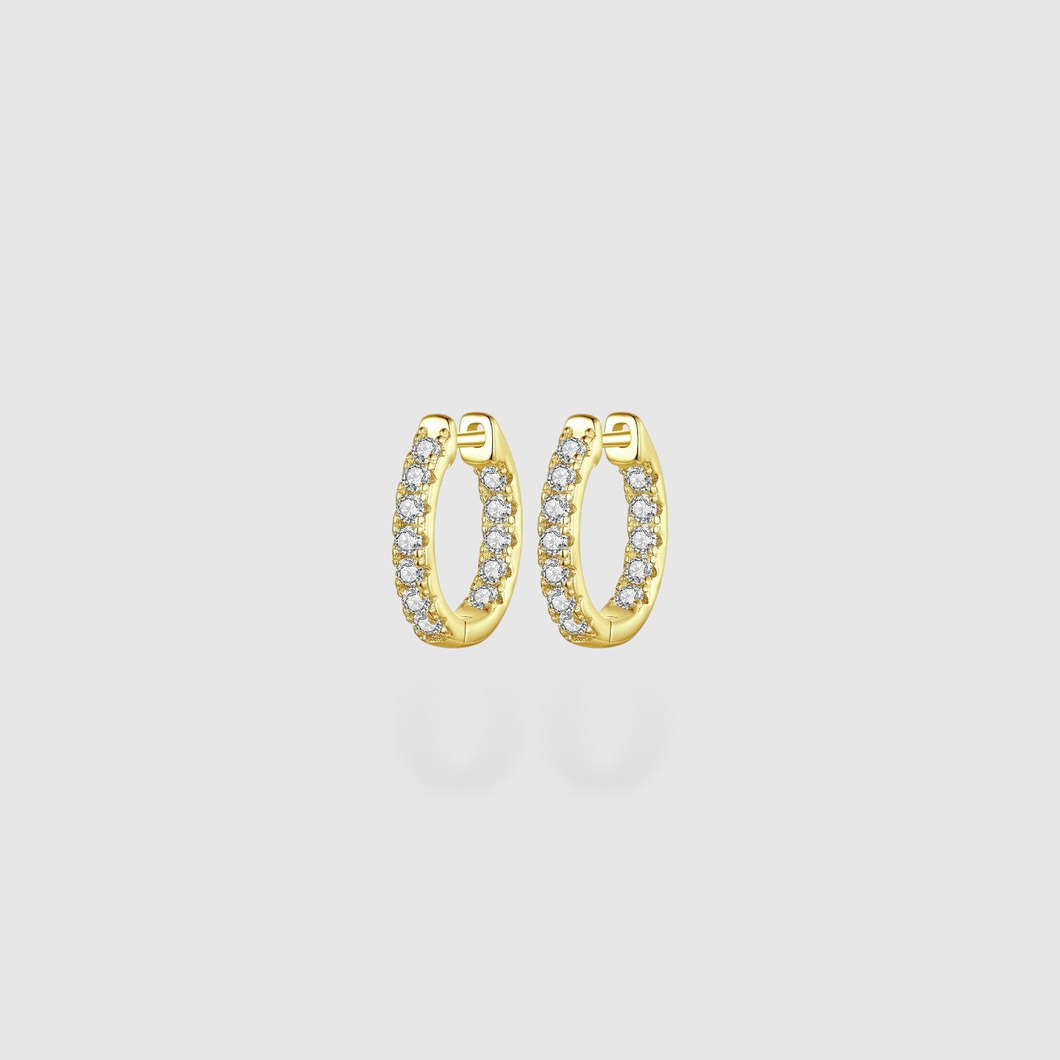 Iced Earring - Gold