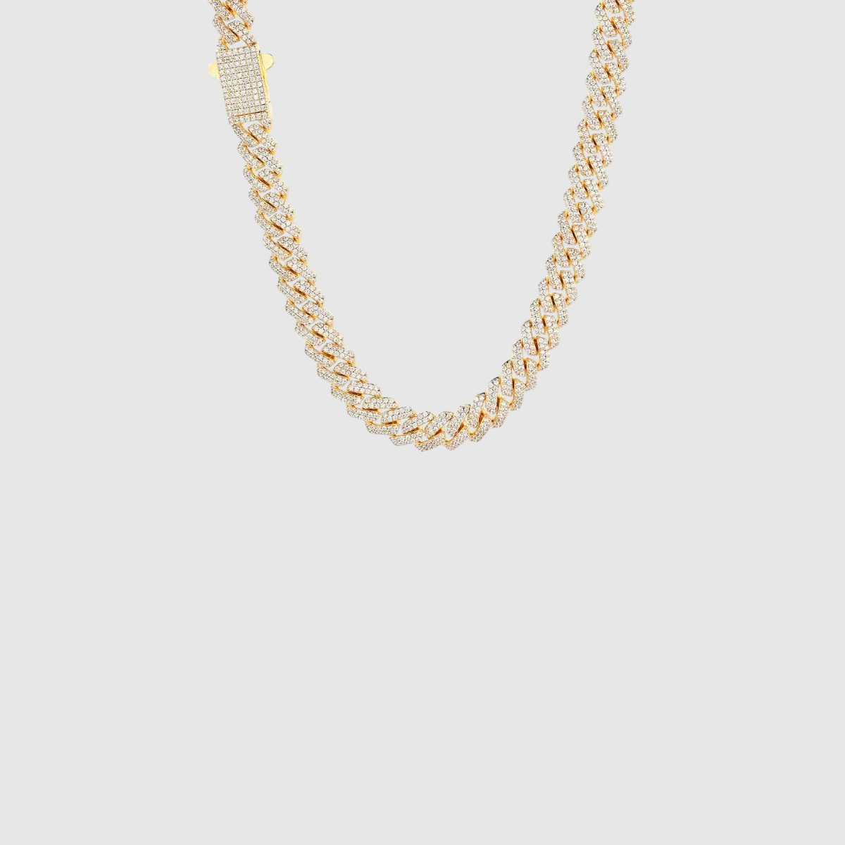 Iced Cuban Chain 8mm - Gold
