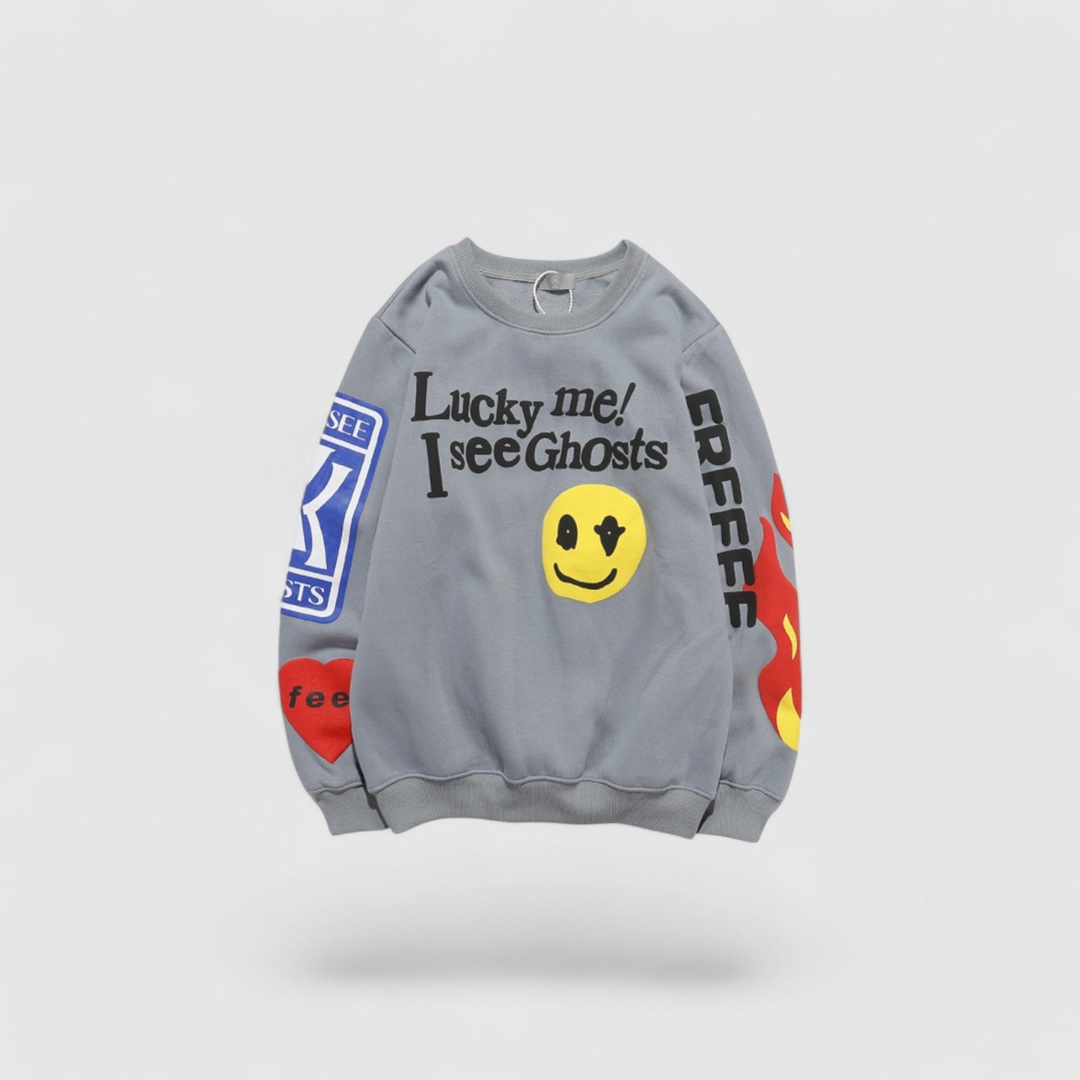 Lucky Me Sweater - Sky Blue