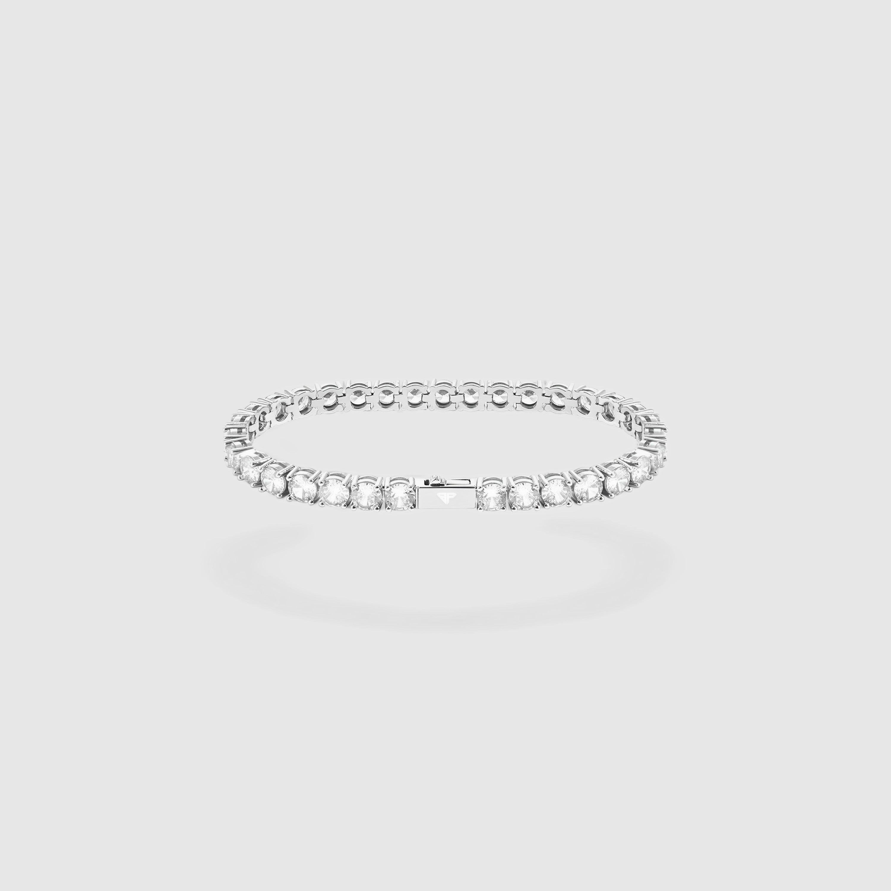 Tennis Bracelet 5mm - Silver