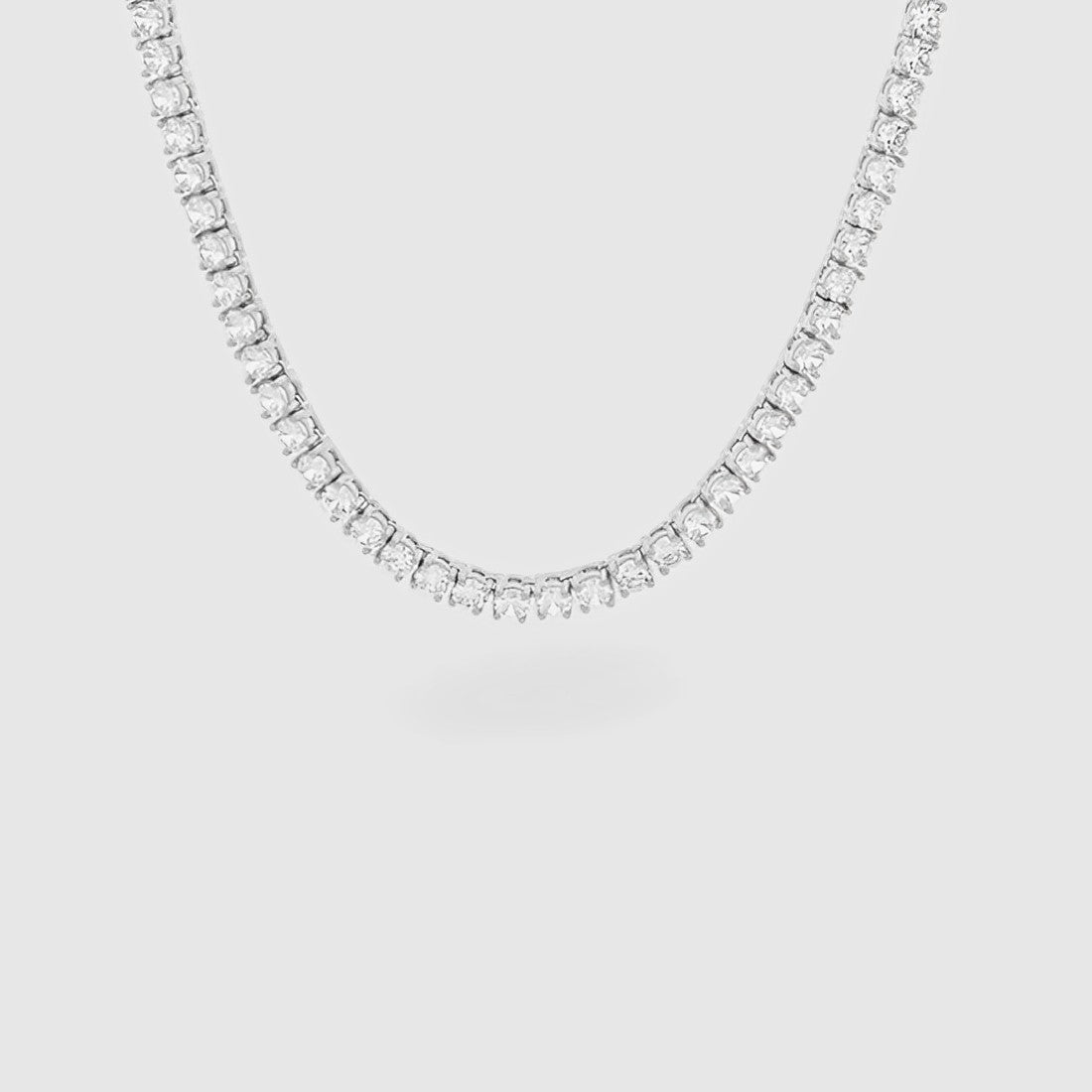Tennis Chain 4mm - Silver