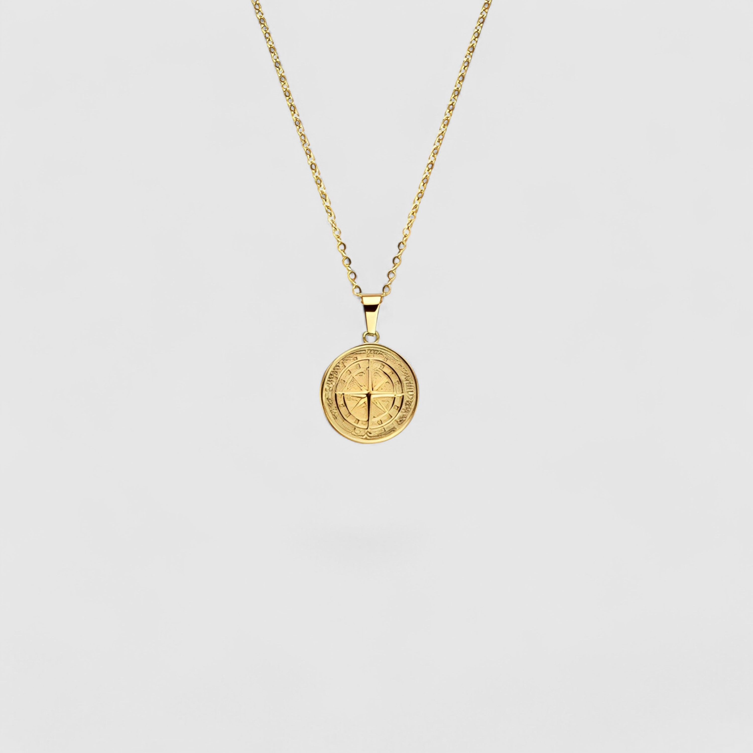 Kompas Ketting - Goud & Zilver