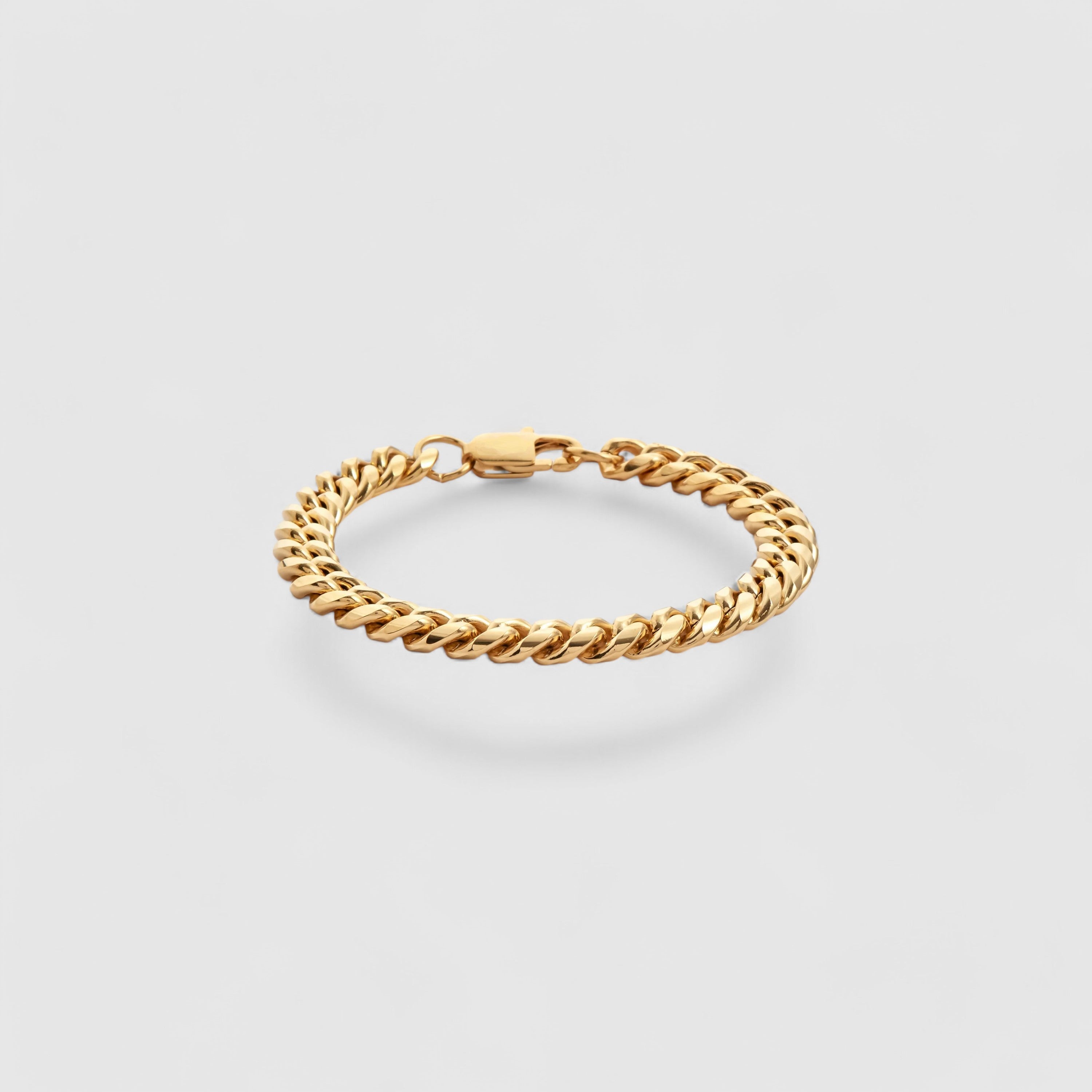 Cuban Bracelet 11mm - Gold