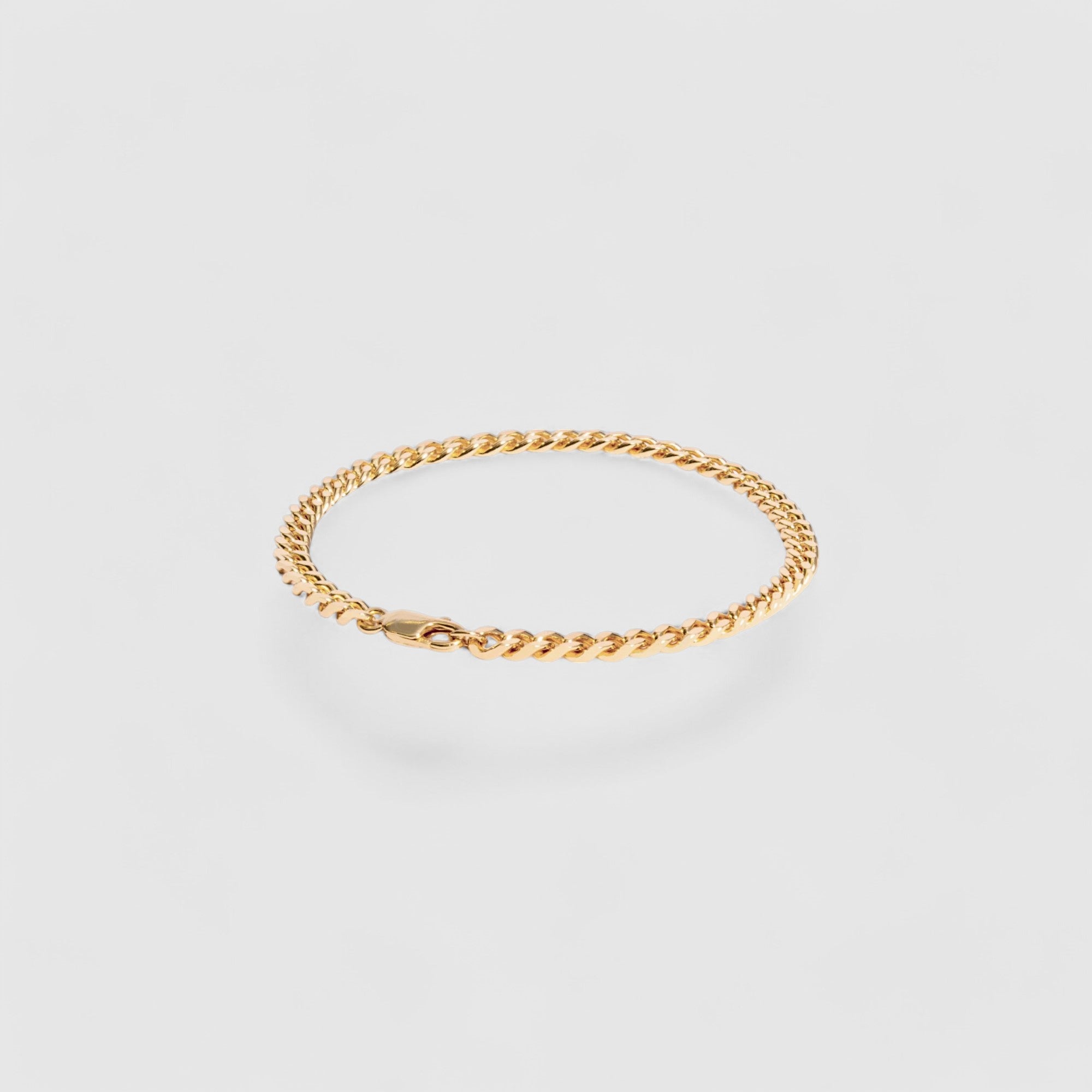 Cuban Bracelet 5mm - Gold