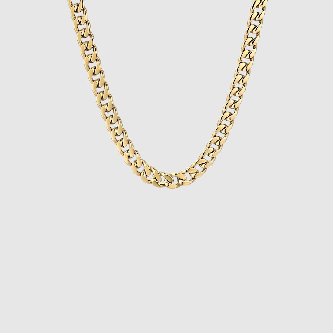 Cubana Ketting 7mm - Goud