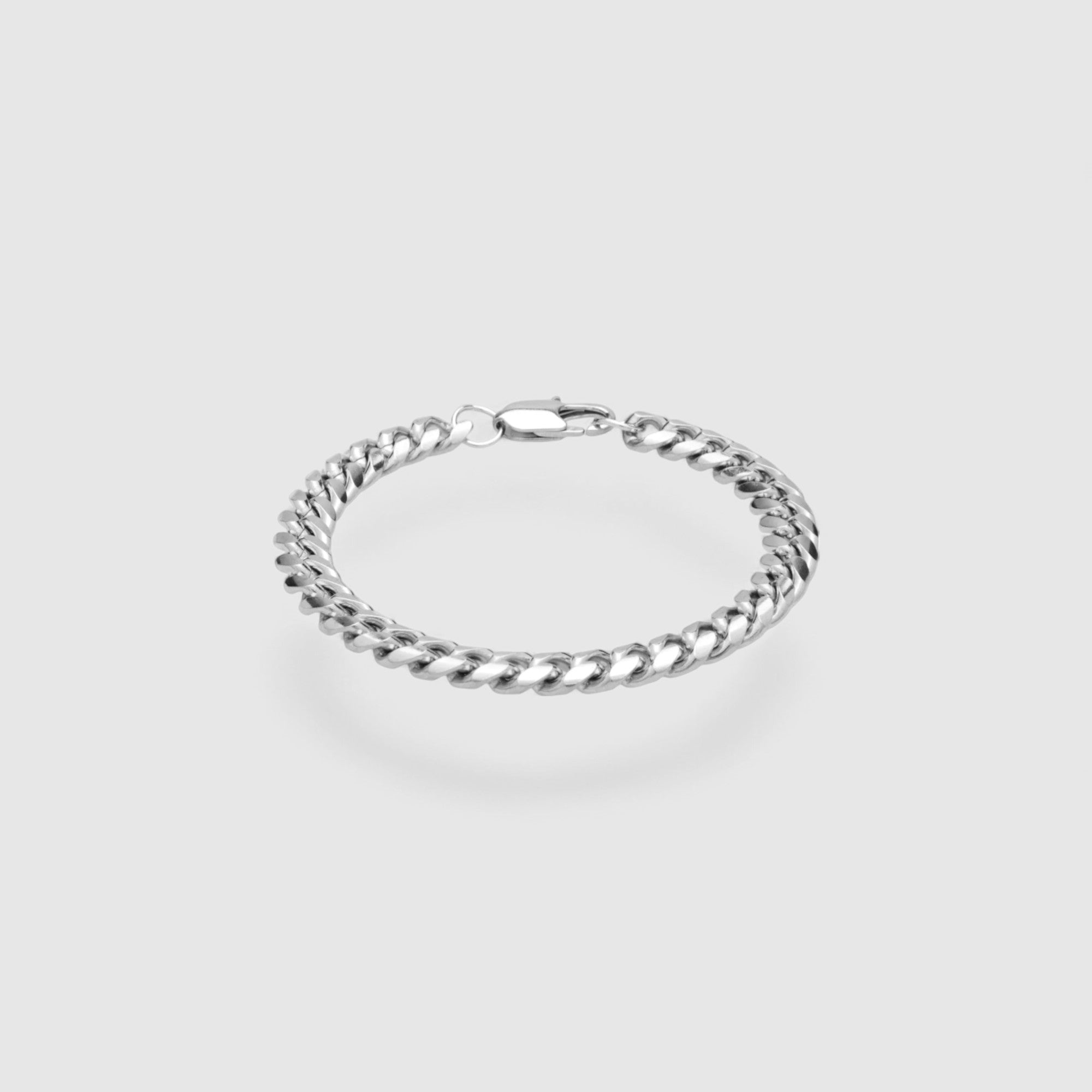Cuban Bracelet 9mm - Silver