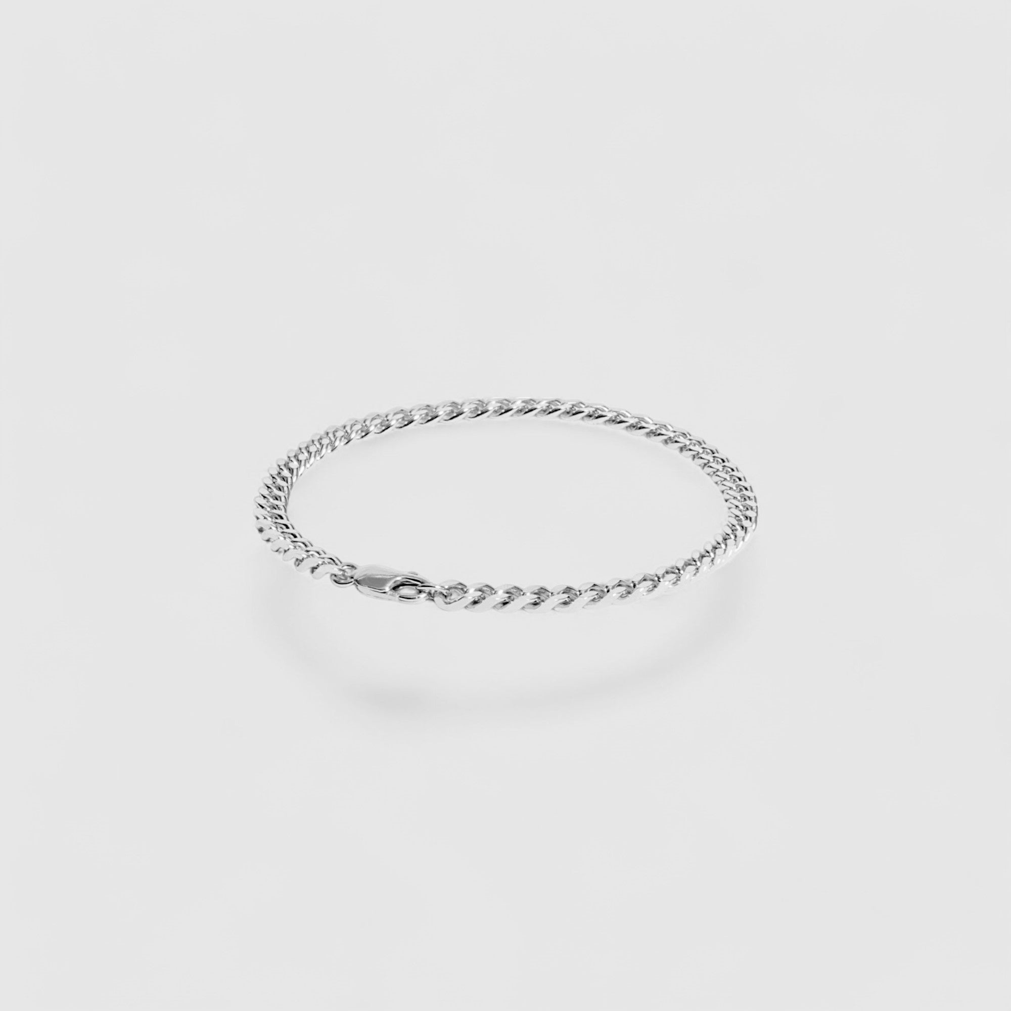 Cuban Bracelet 5mm - Silver