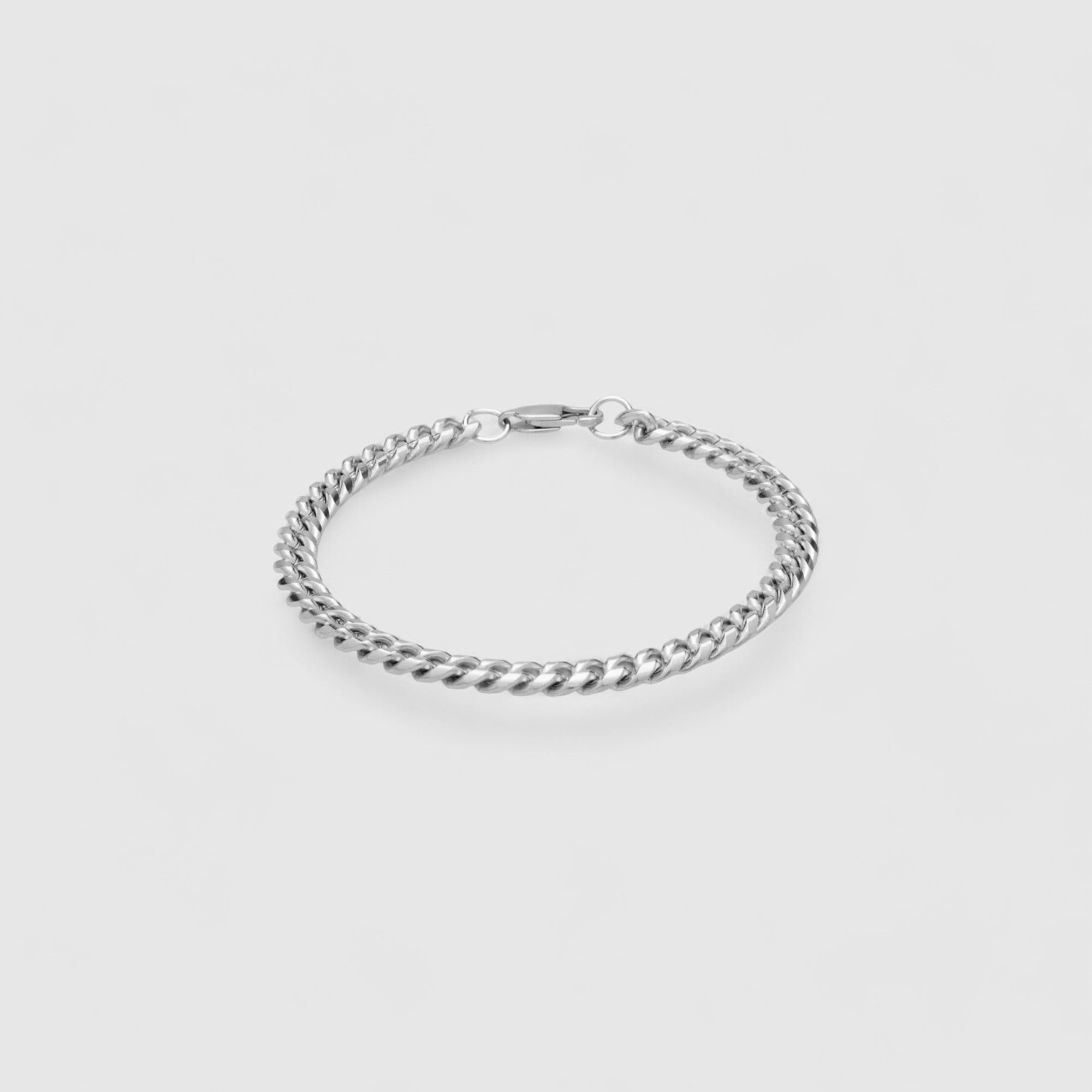 Cuban Bracelet 7mm - Silver