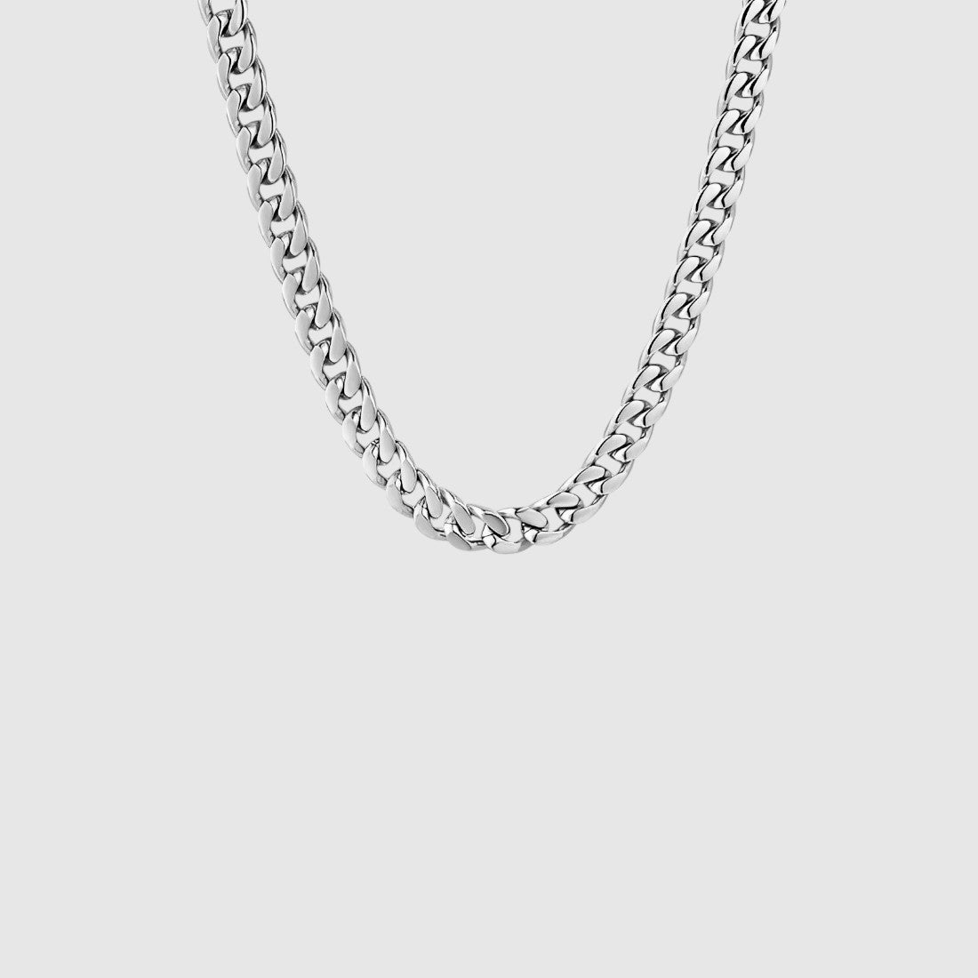 Cuban Chain 7mm - Silver