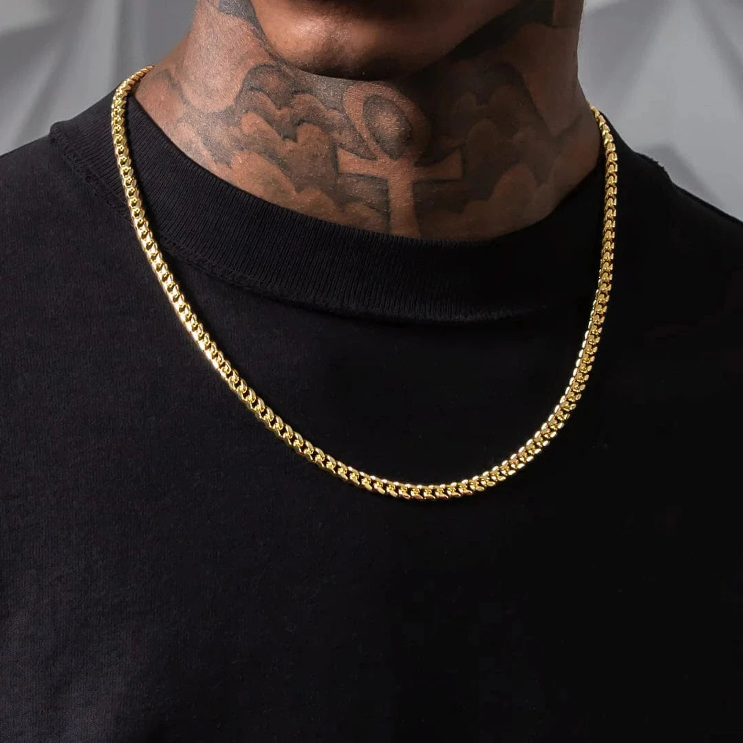 Cuban Chain 5mm - Gold