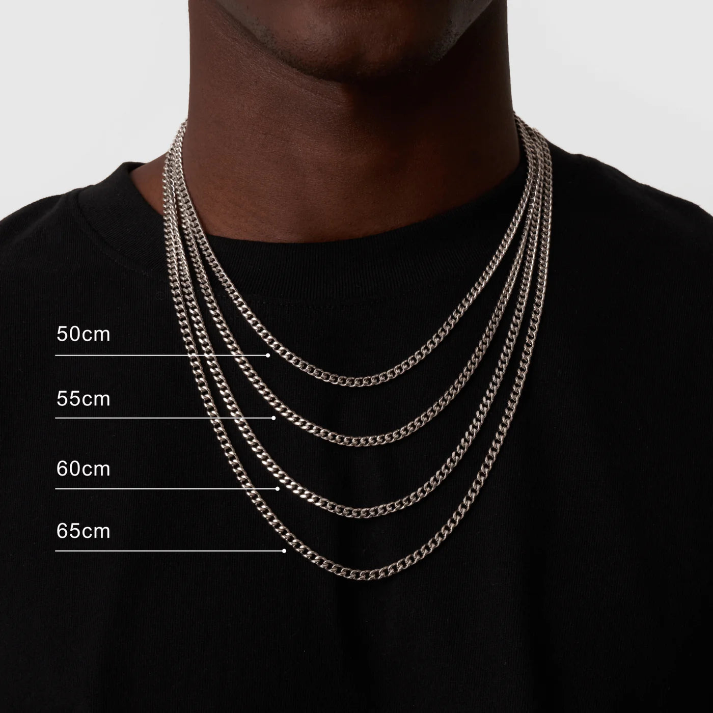 Cuban Chain 7mm - Silver