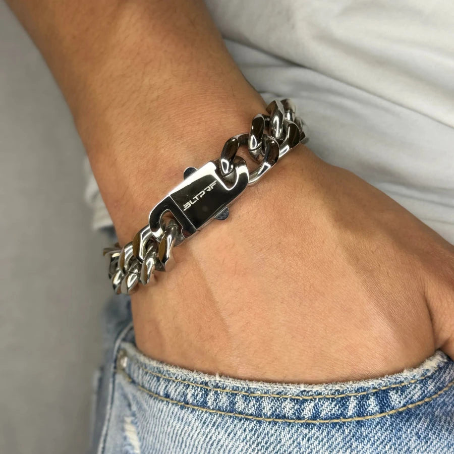 Heavy Cuban Bracelet - Silver - Bltprf