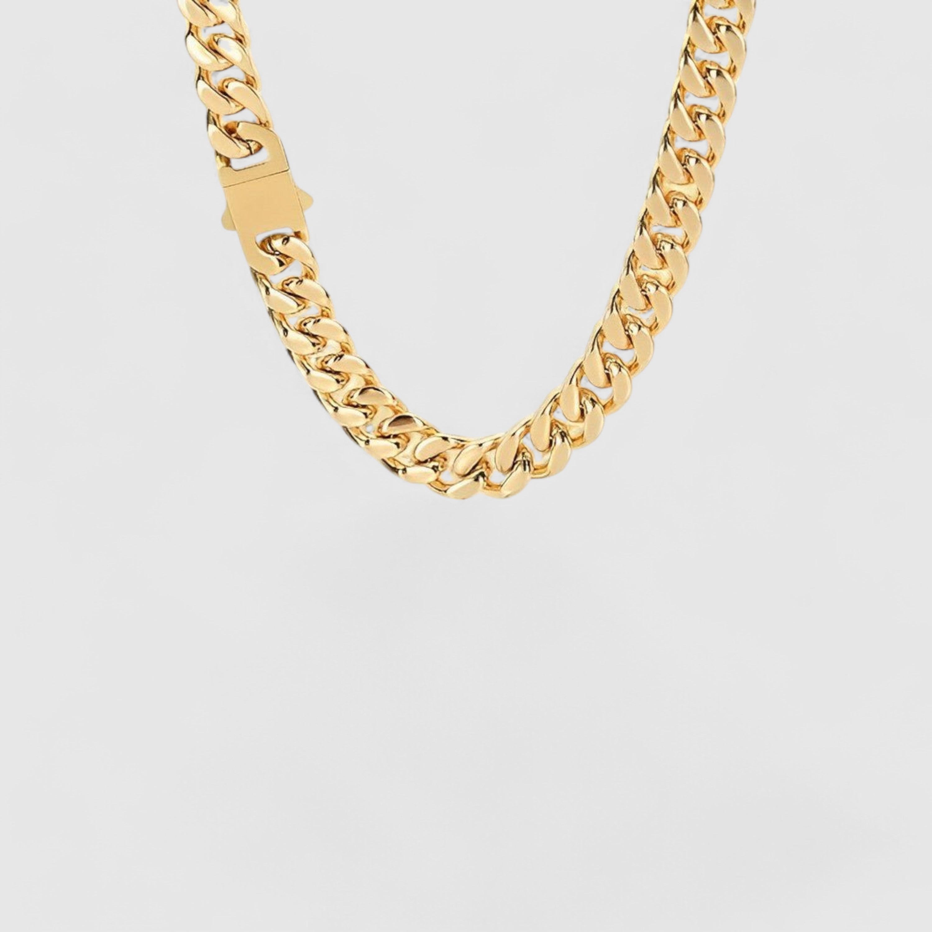 Heavy Cuban Ketting - Goud