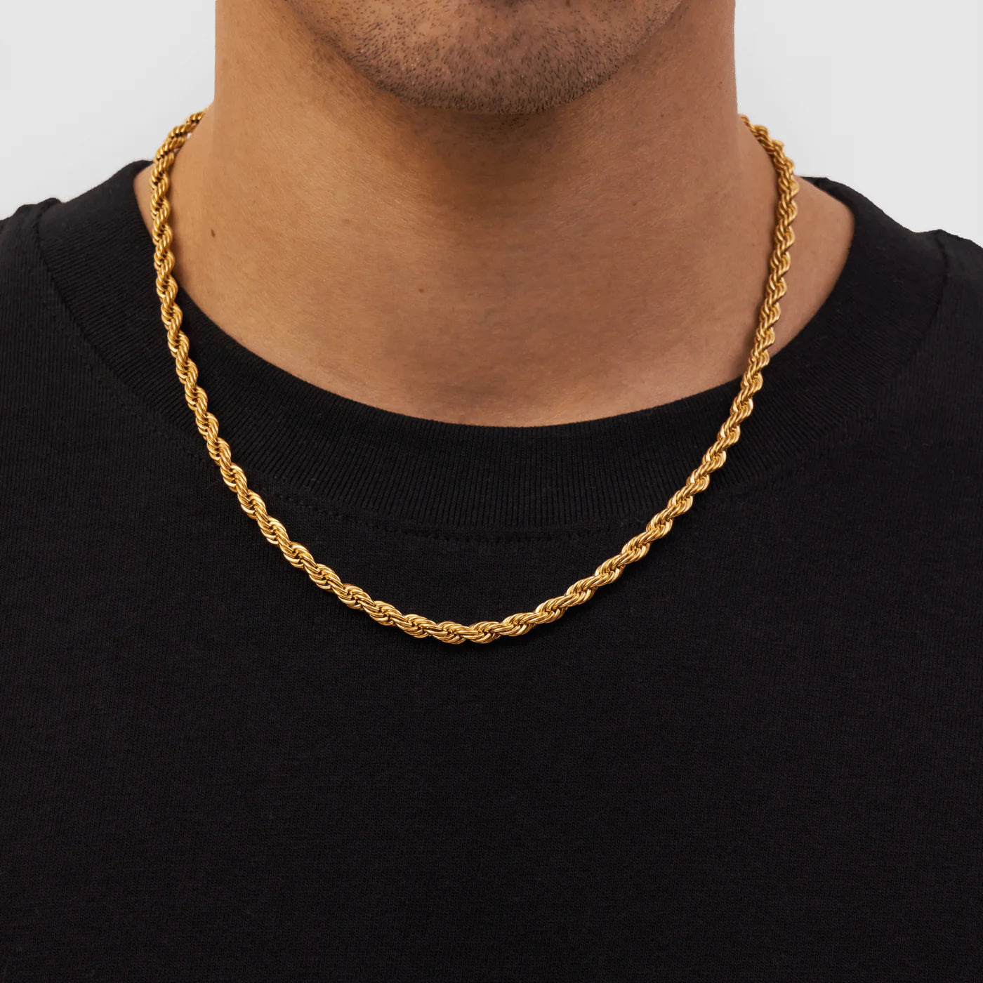 Rope Chain 5mm - Gold