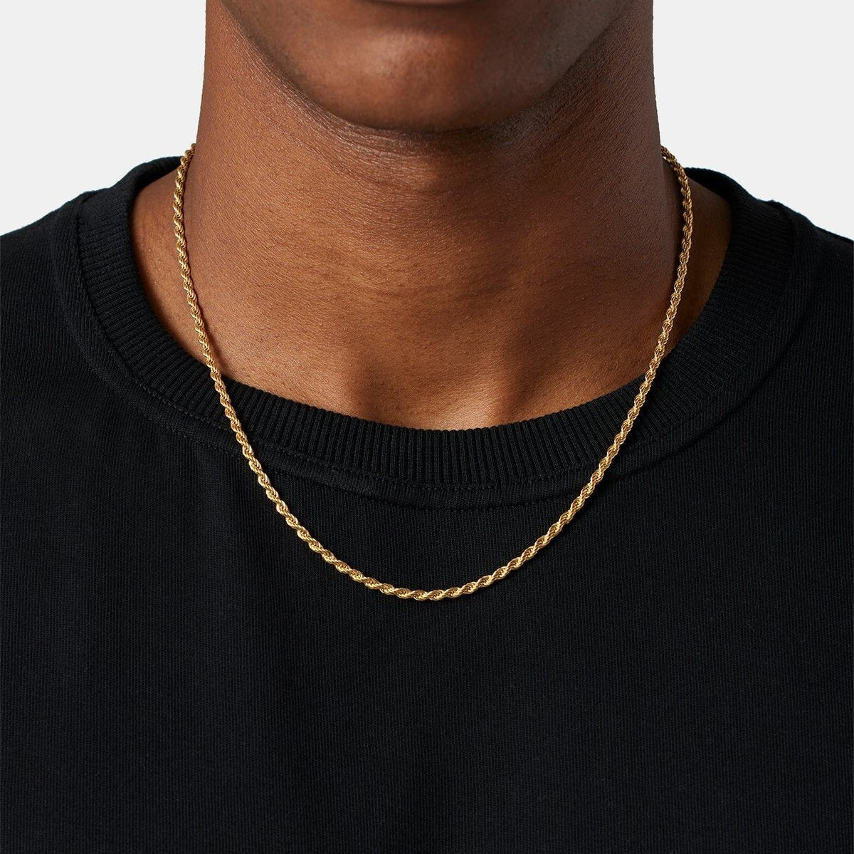 Rope Chain 3mm - Gold