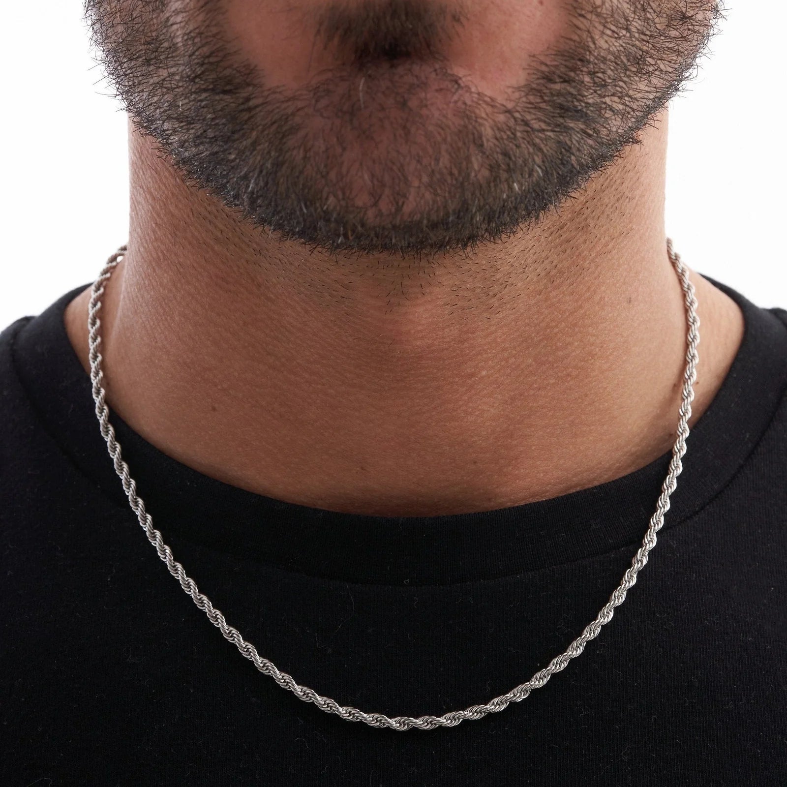 Rope Chain 3mm - Silver