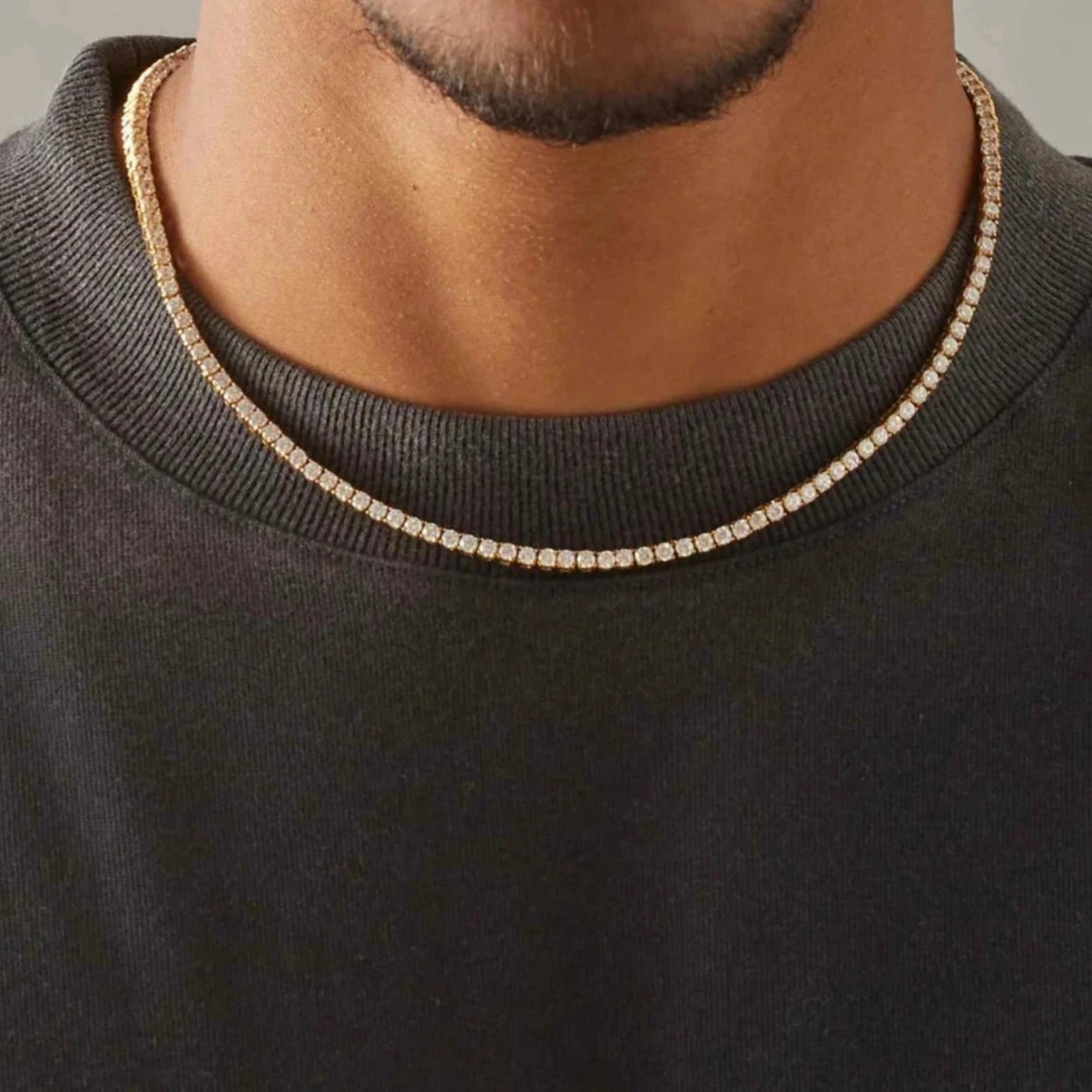 Tennis Chain 3mm - Gold