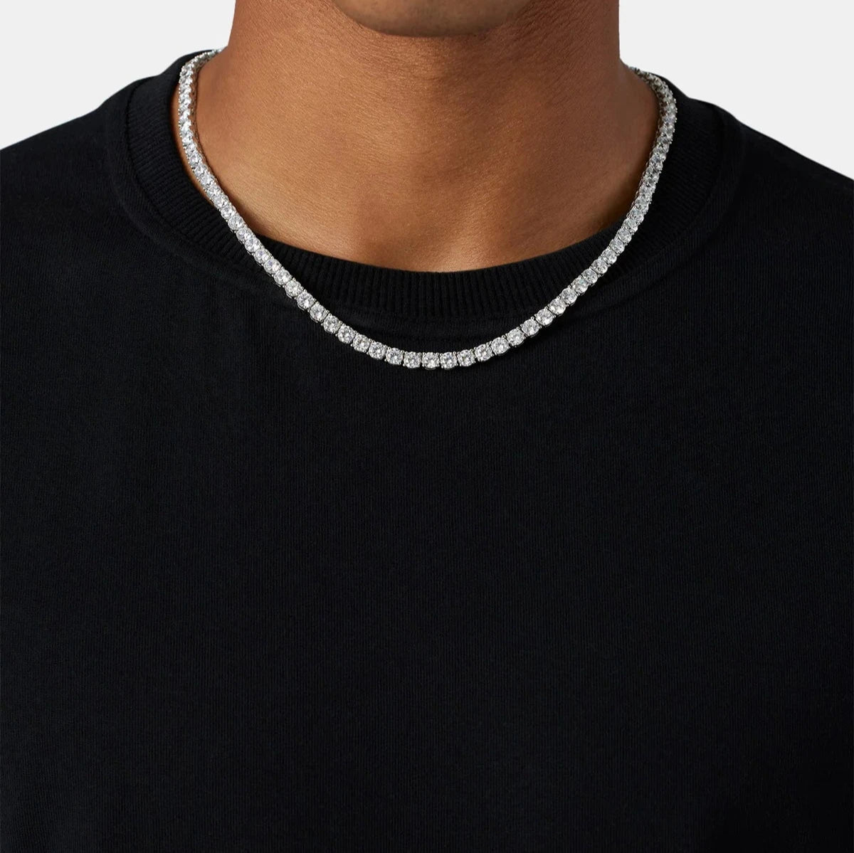 Tennis Chain 5mm - Silver
