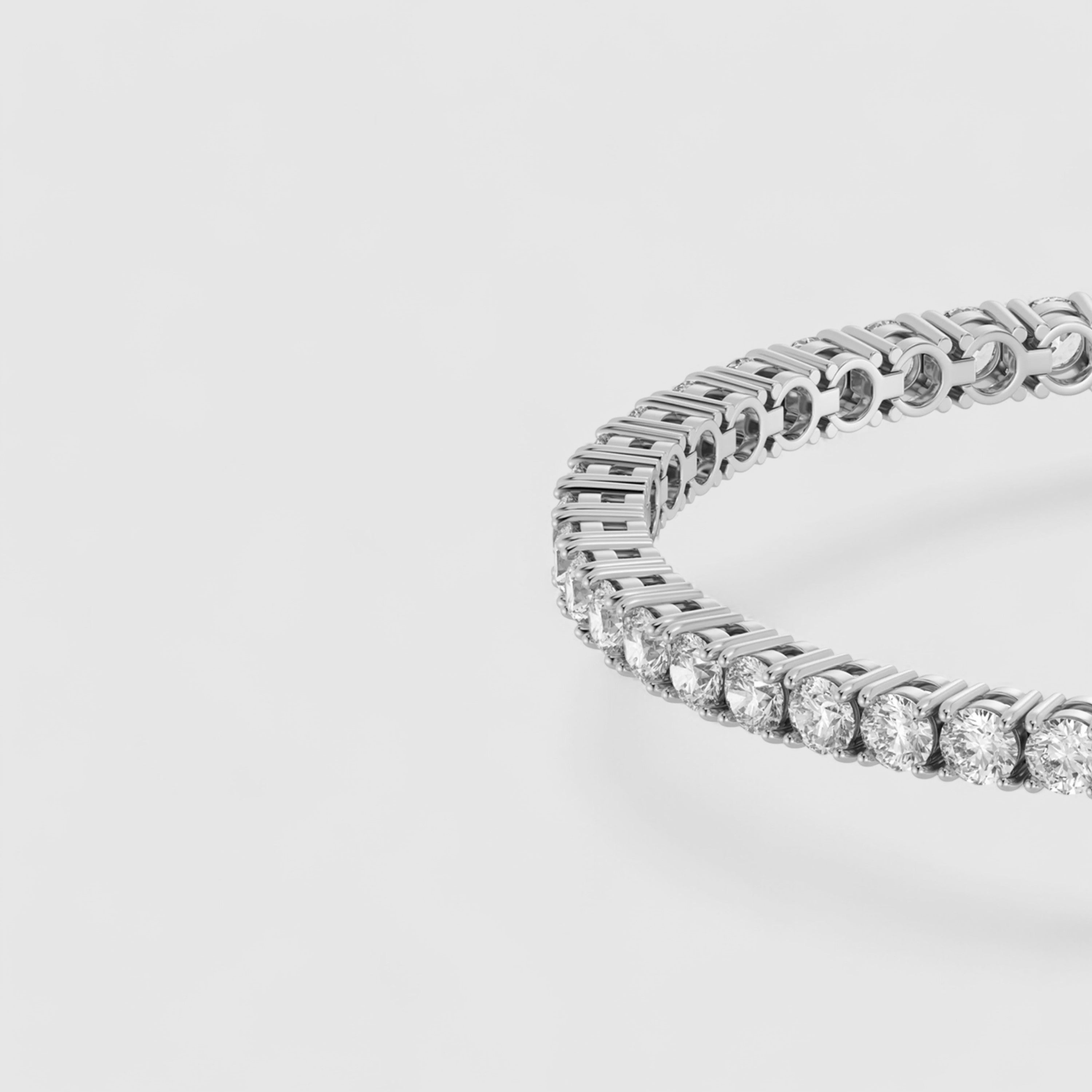 Tennis Chain 4mm - Silver
