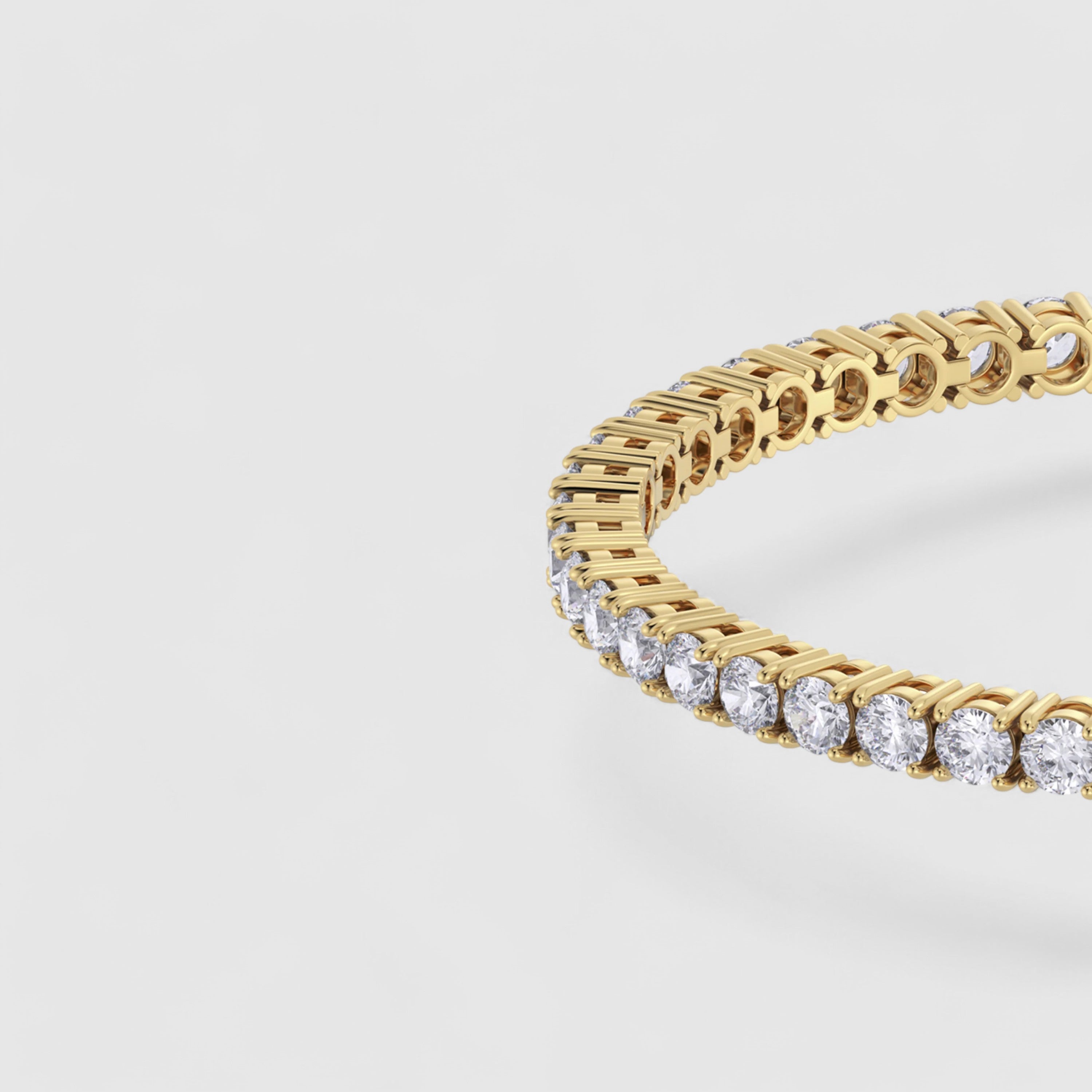 Tennis Bracelet 5mm - Gold