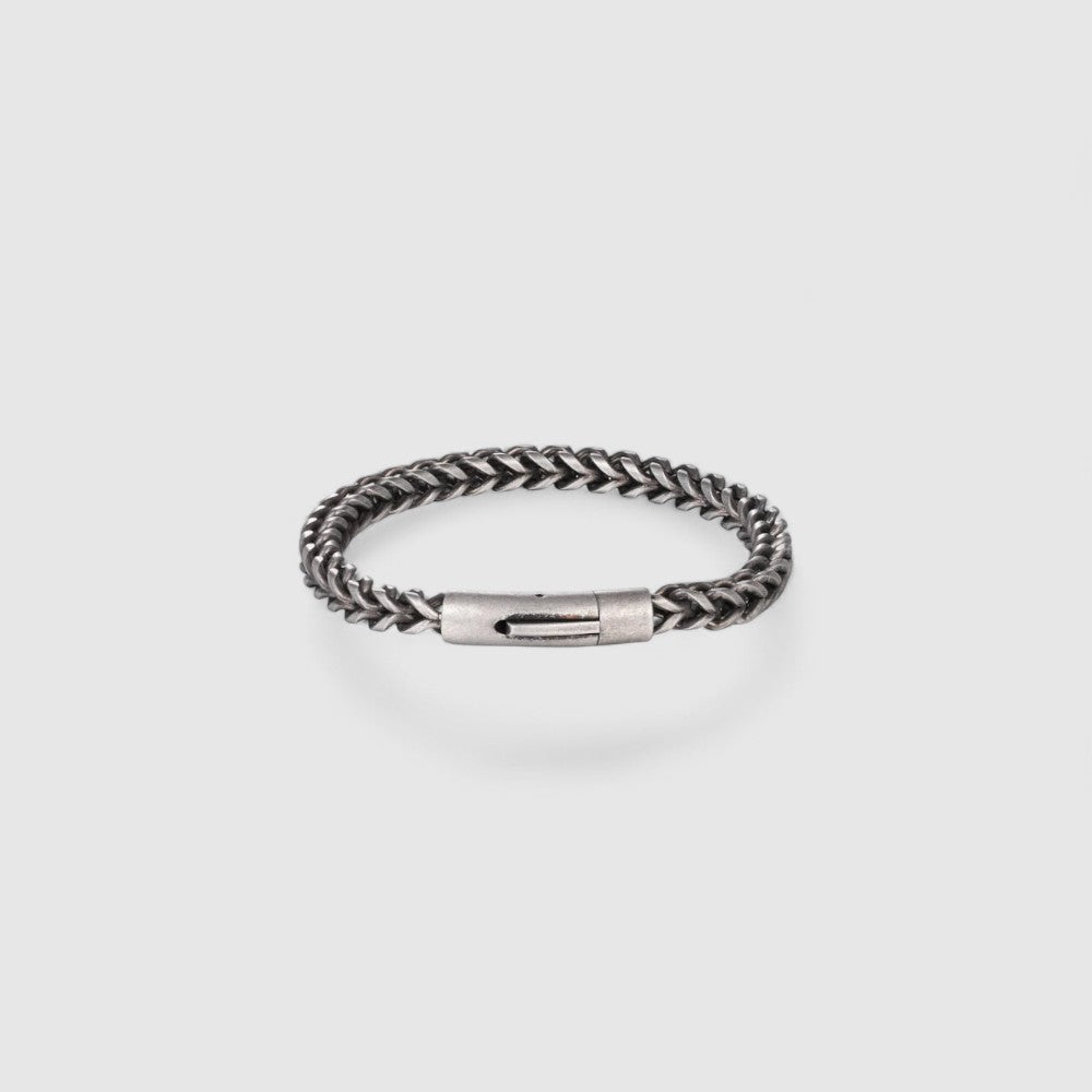 Wheat Bracelet - Old Silver