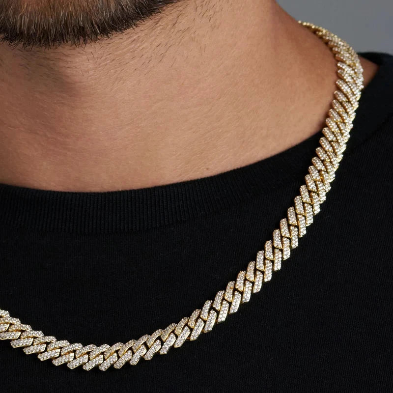 Iced Cuban Chain 10mm - Gold