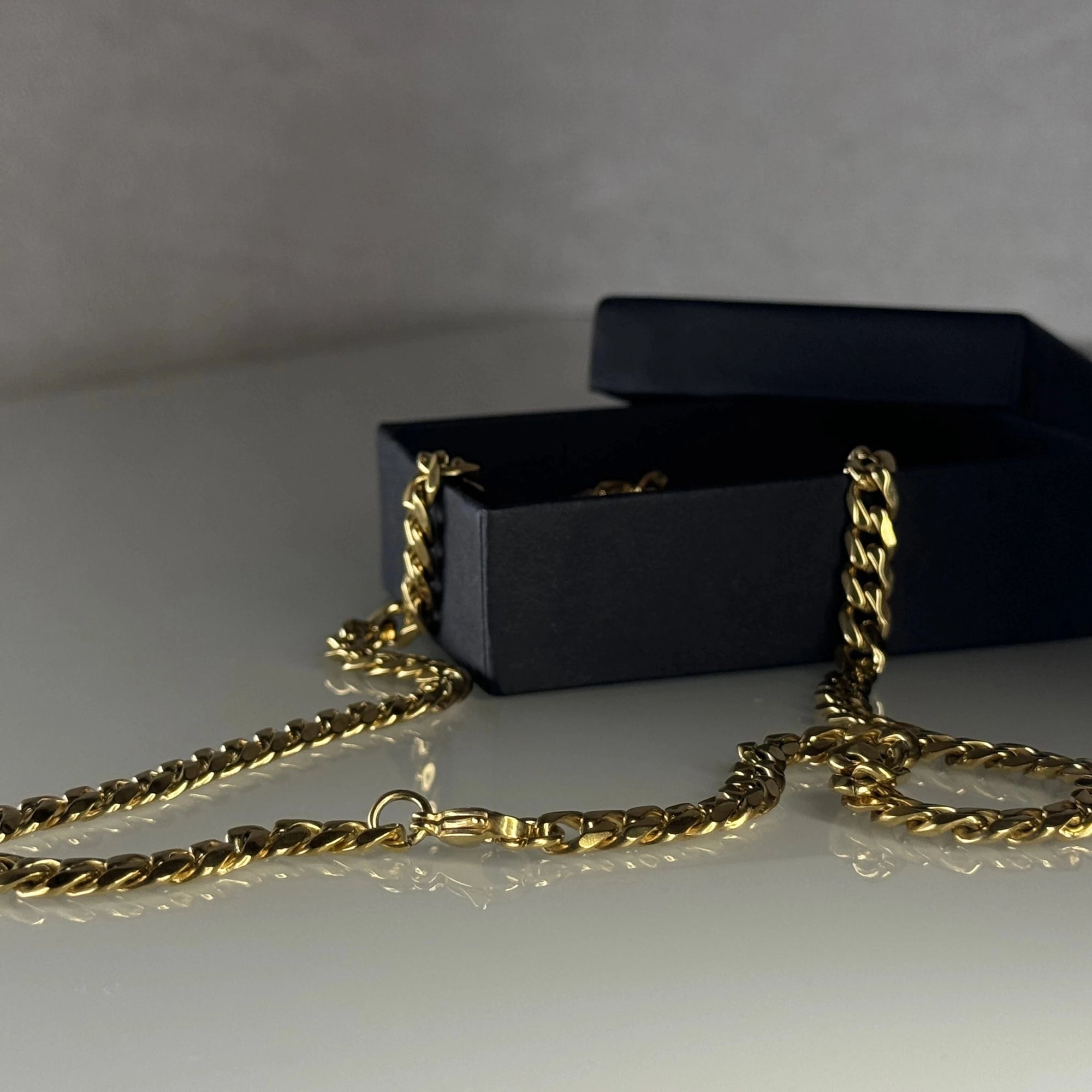 Cubana Ketting - 18k Goud