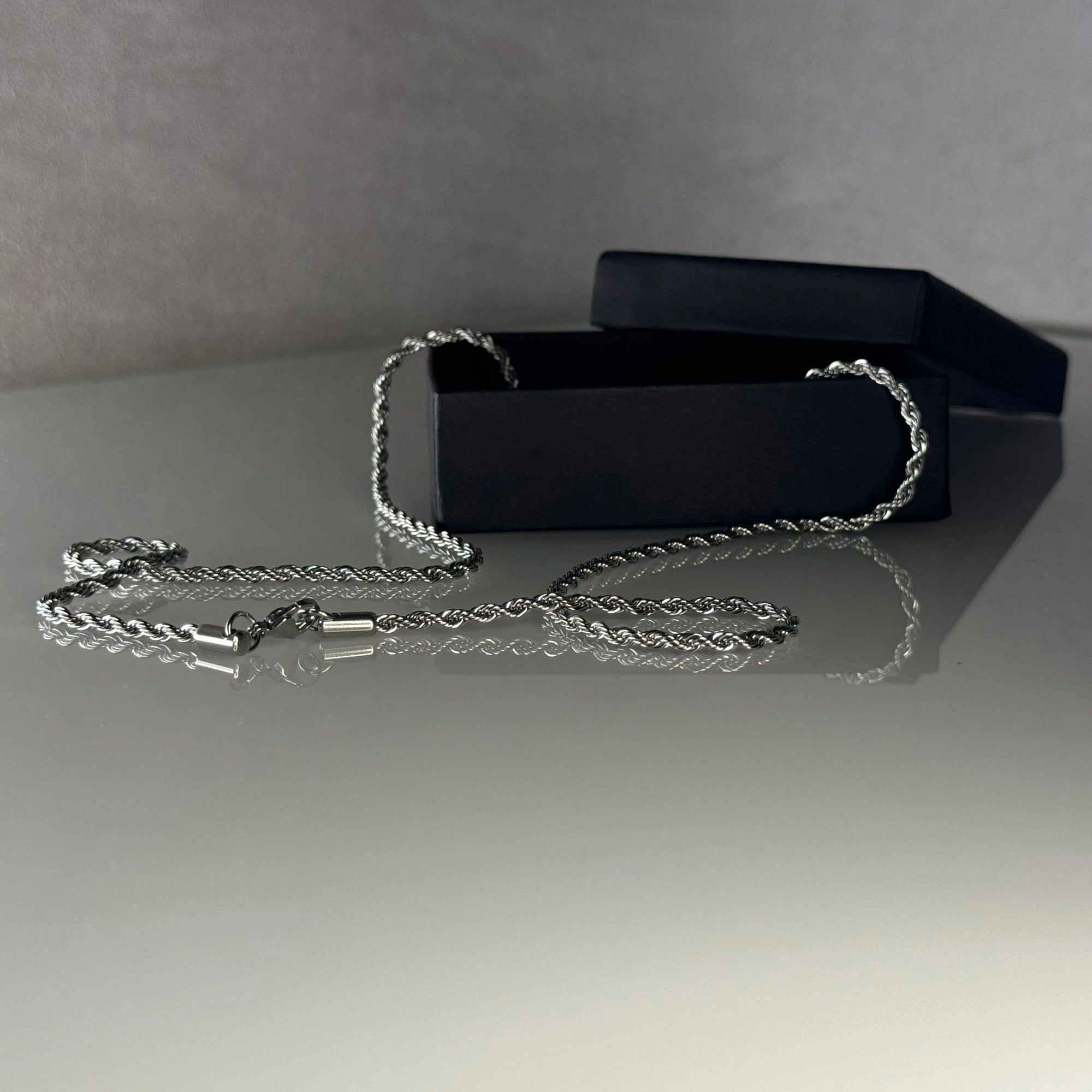 Rope Chain 3mm - Silver