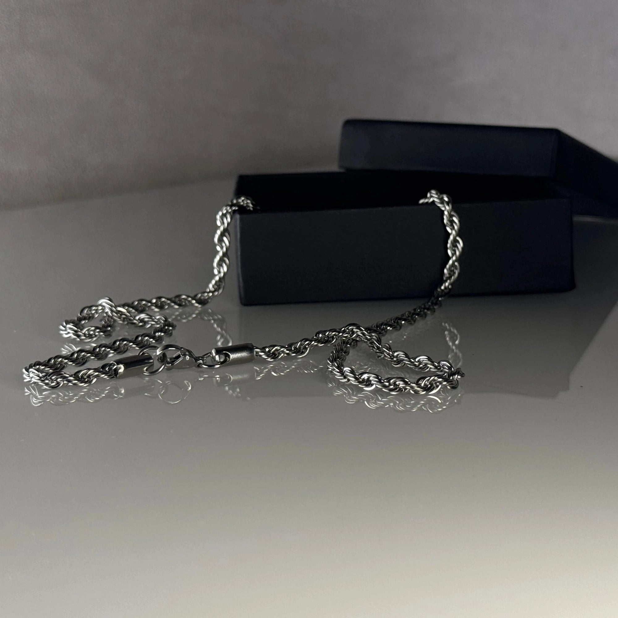 Rope Chain 4mm - Silver