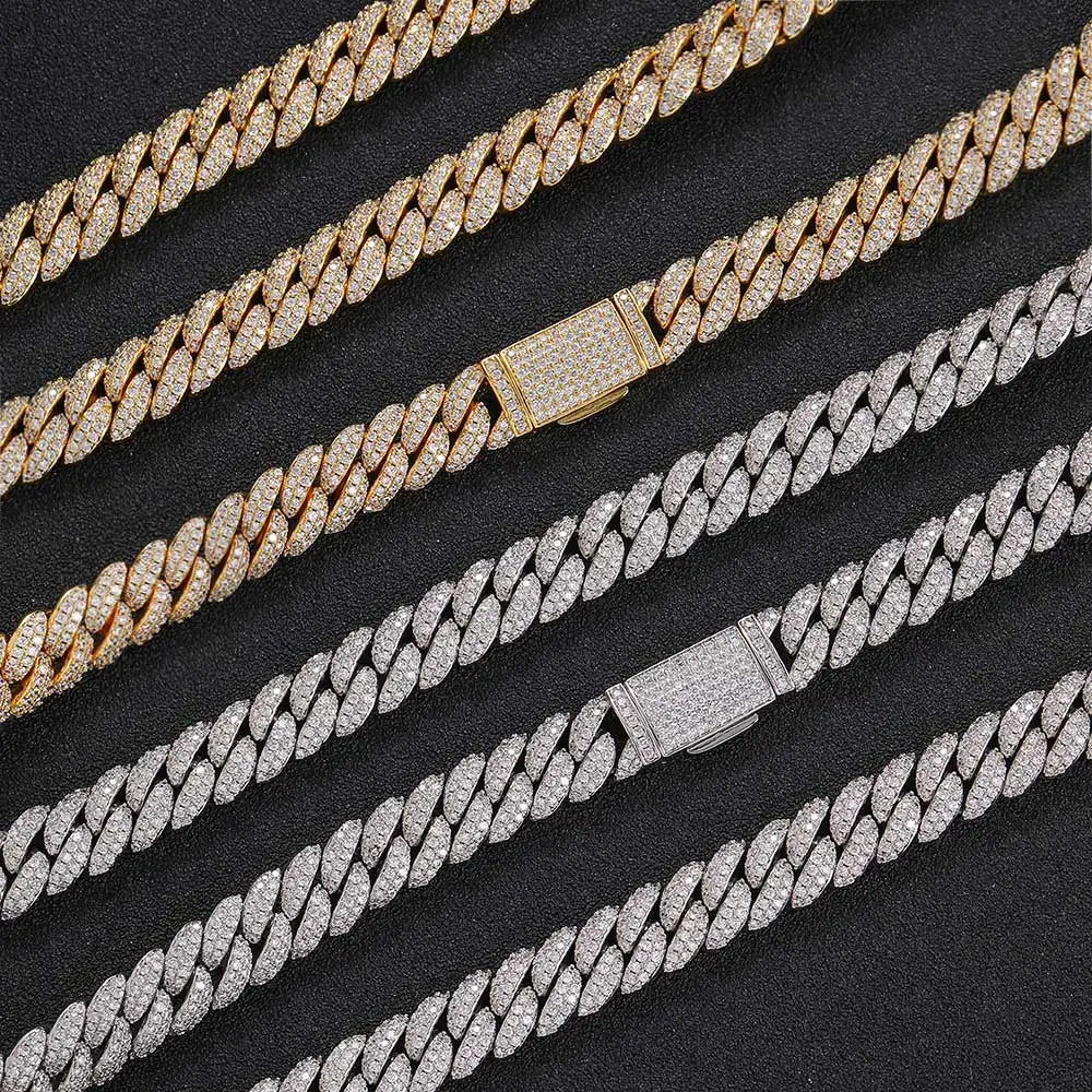 Iced Cuban Chain 10mm - Gold