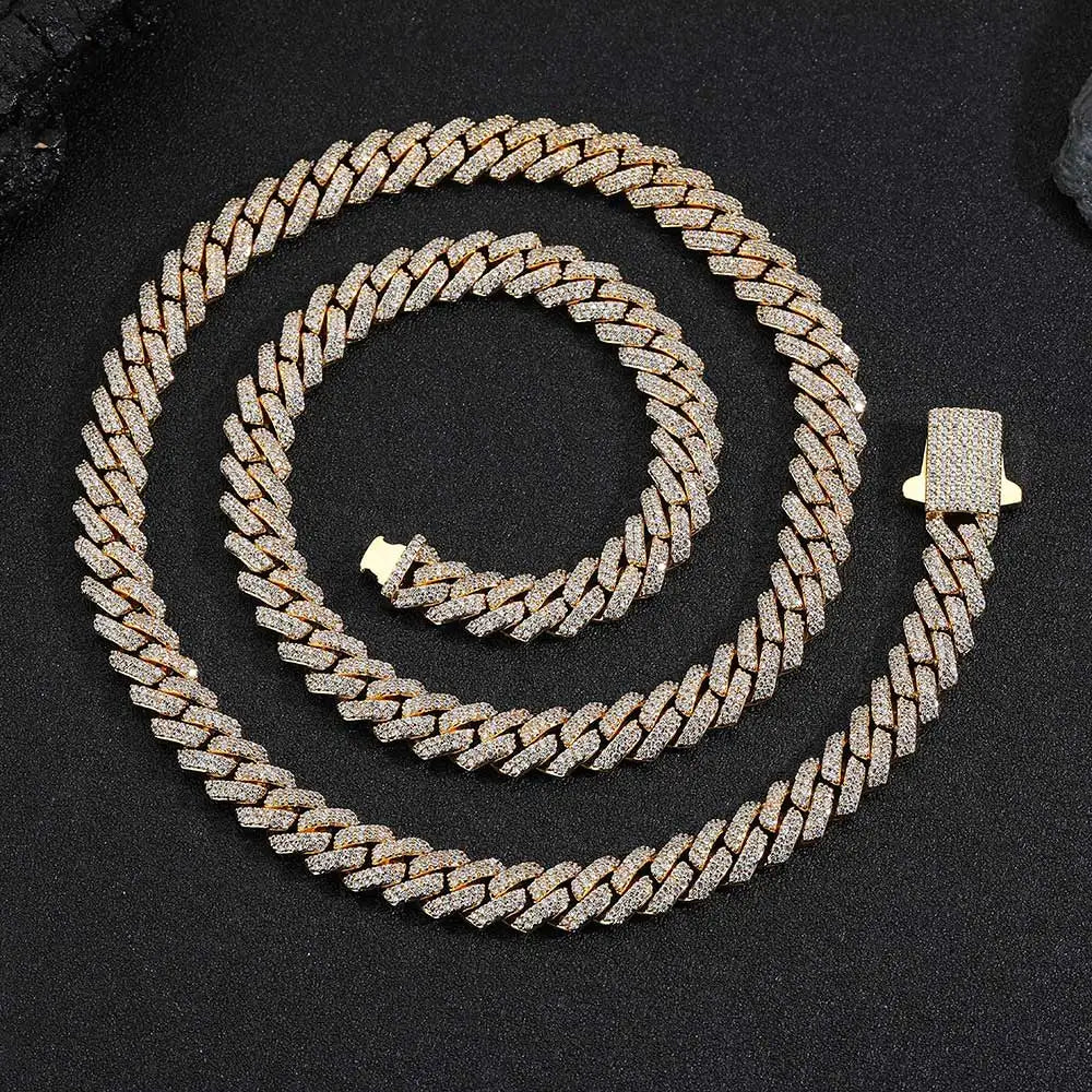 Iced Cuban Chain 8mm - Gold