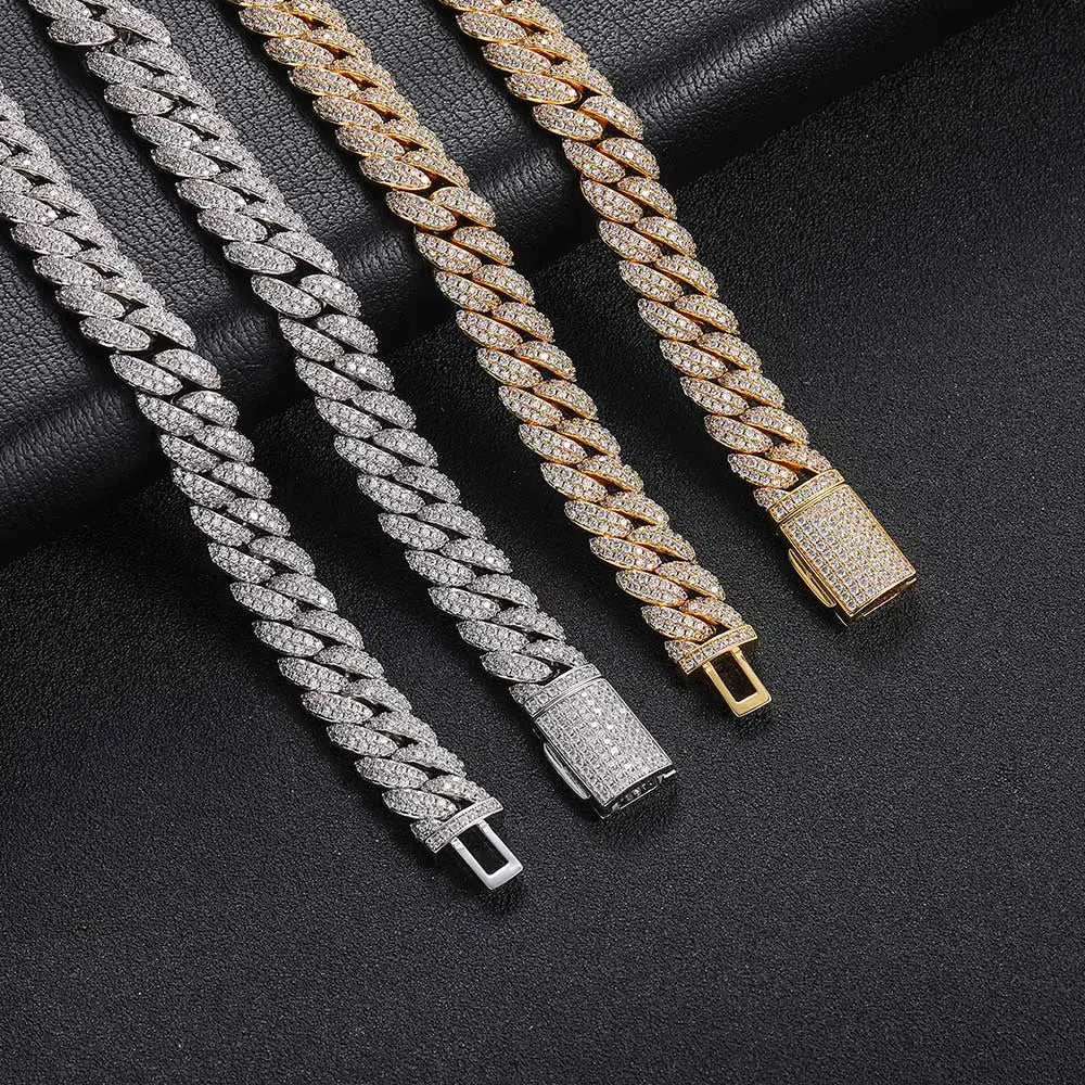 Iced Cuban Chain 10mm - Gold