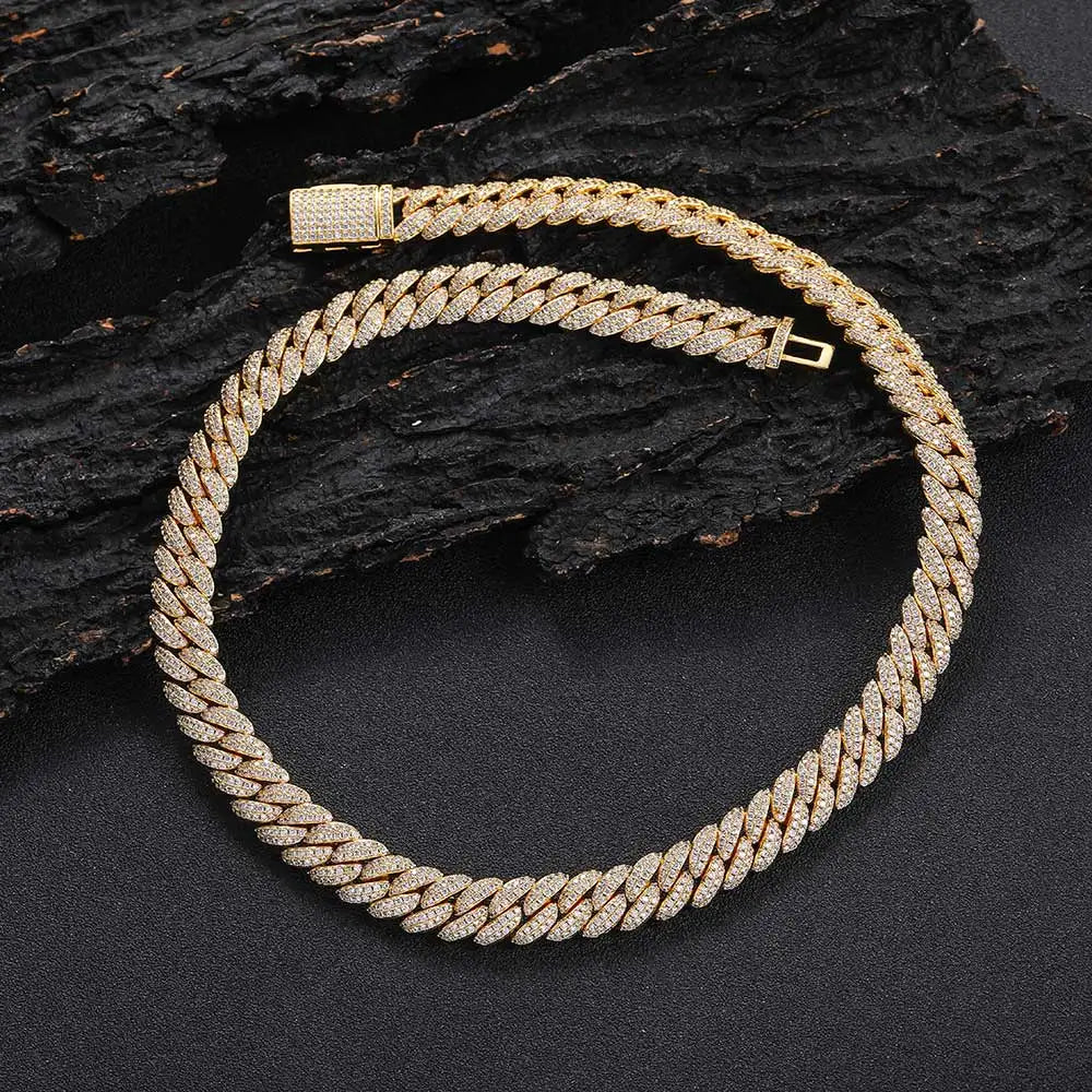 Iced Cuban Chain 10mm - Gold