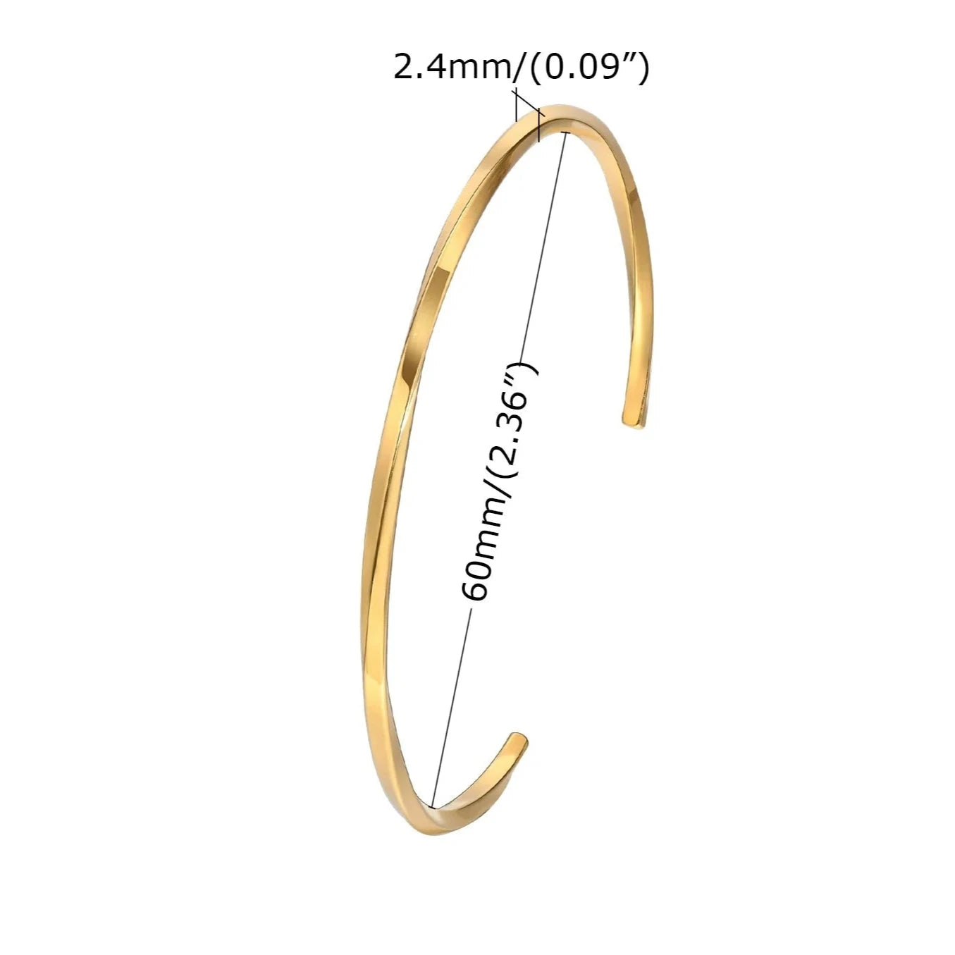 Minimal bracelet - Gold