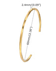 Minimal bracelet - Gold