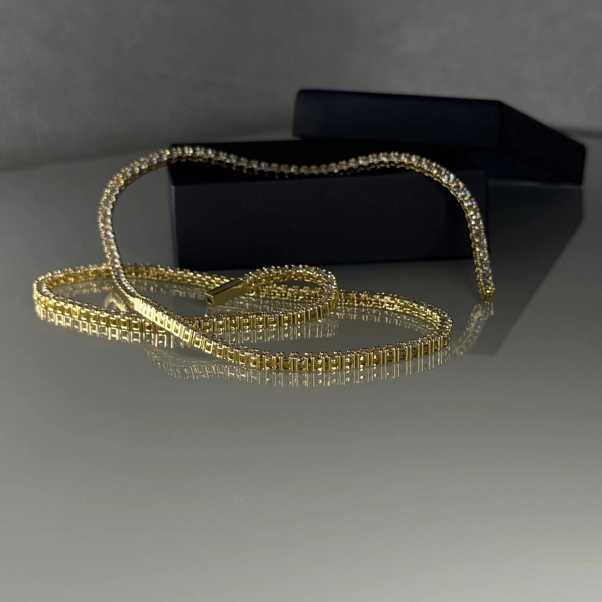 Tennis Chain 3mm - Gold