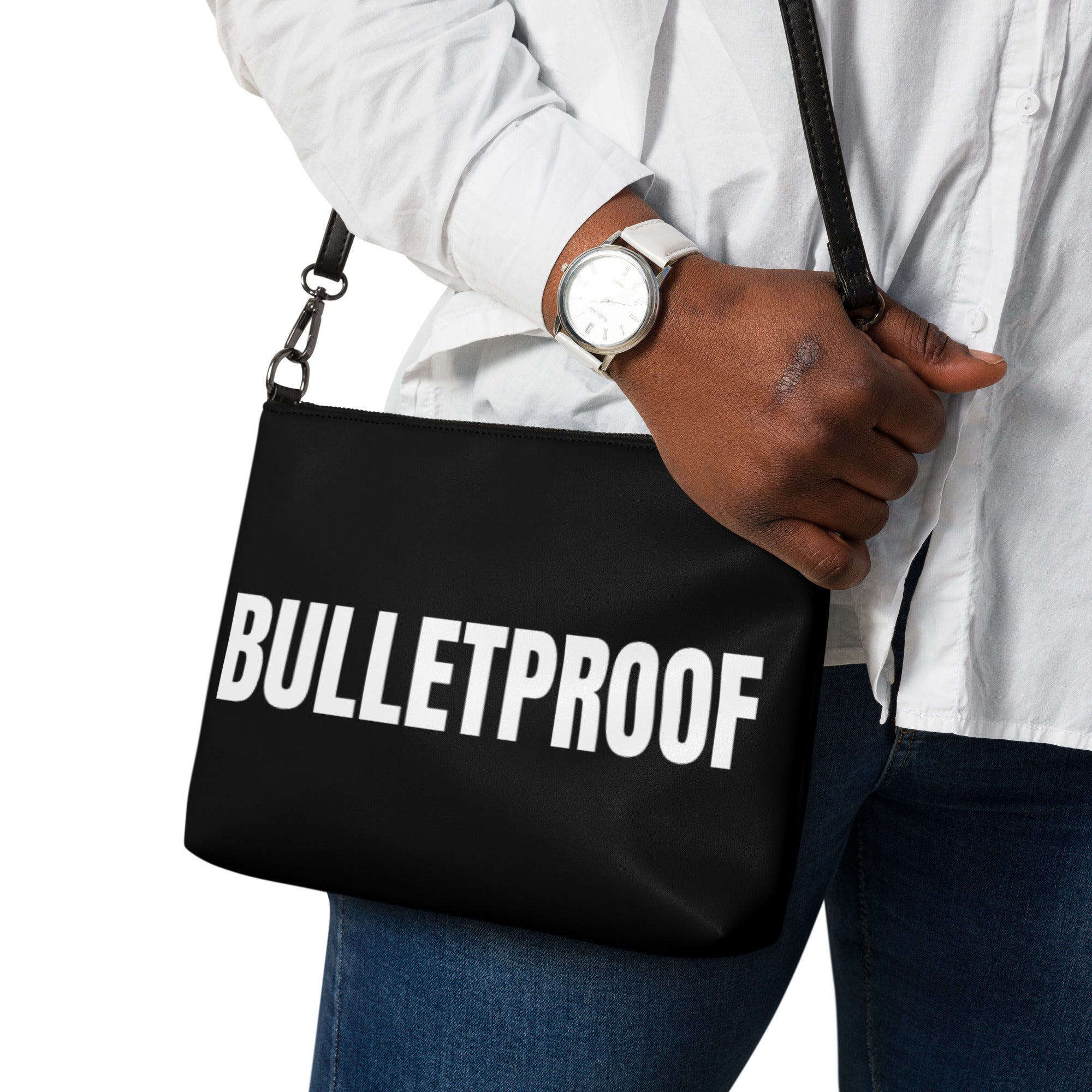 Bulletproof Crossbody Bag Black