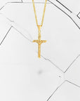 Crucifix Pendant - 18k Gold - Bltprf