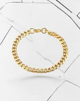 Cuban Bracelet - 18k Gold - Bltprf