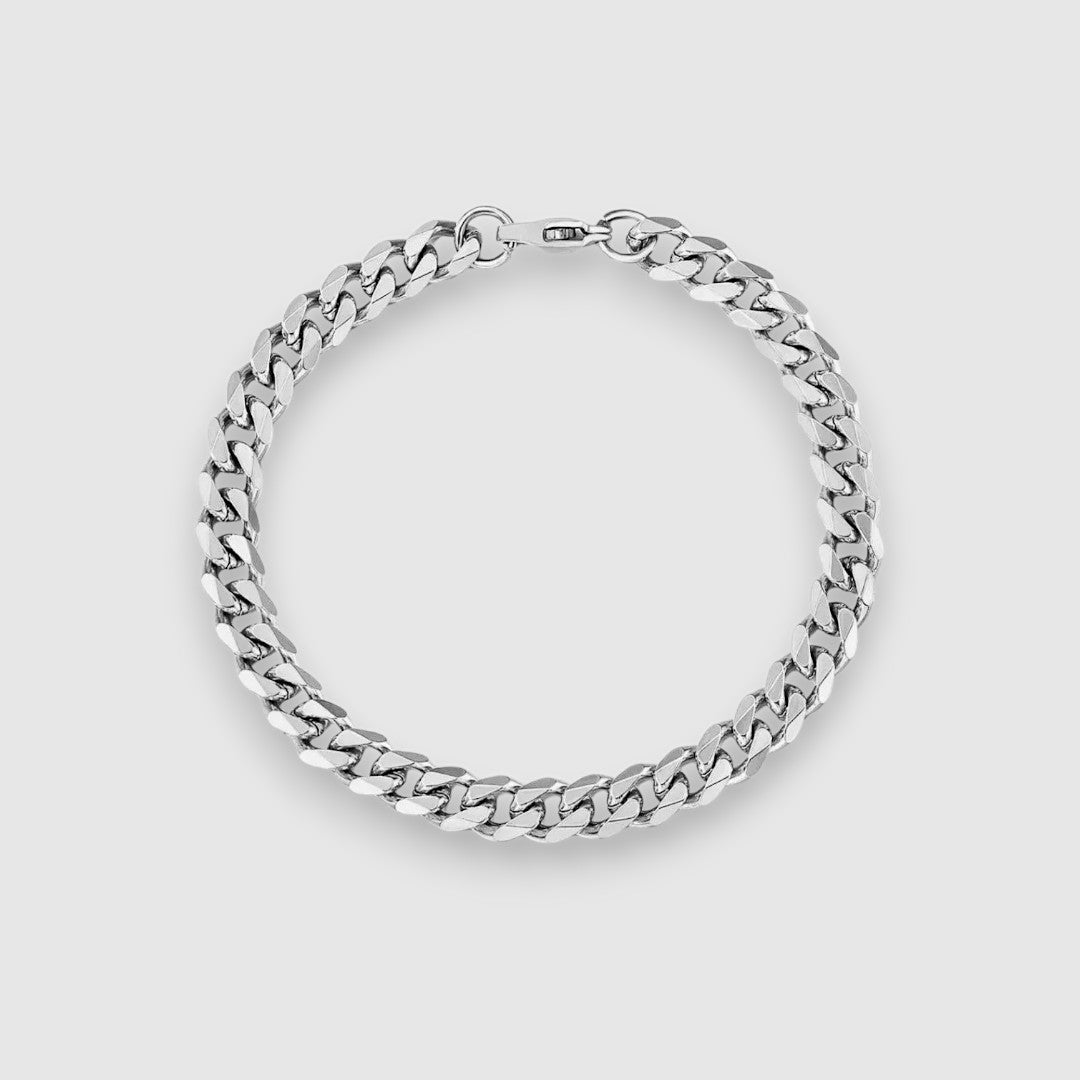 Cuban Bracelet 11mm - Silver