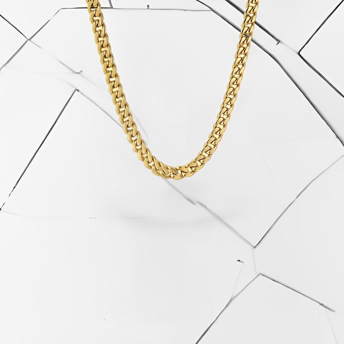 Cuban Chain - 18k Gold - Bltprf