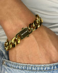 Heavy Cuban Bracelet - Gold - Bltprf