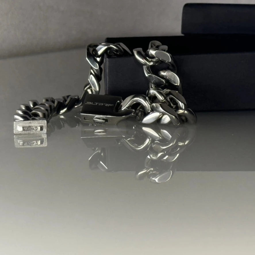 Heavy Cuban Bracelet - Silver - Bltprf