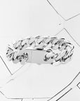 Heavy Cuban Bracelet - Silver - Bltprf